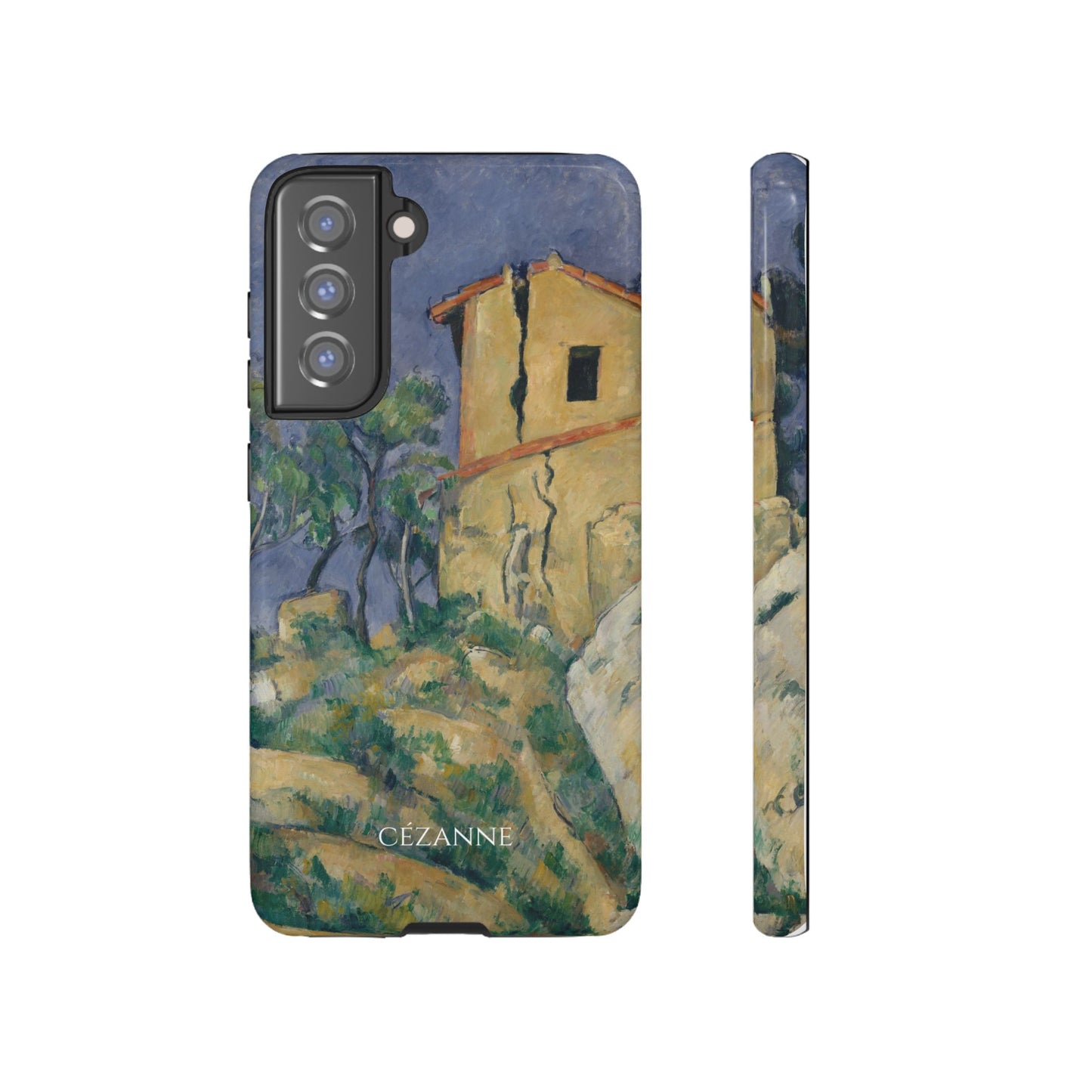Tough Phone Case for iPhone, Samsung and Google Pixel - Cézanne, House with the Cracked Walls (1892-94)