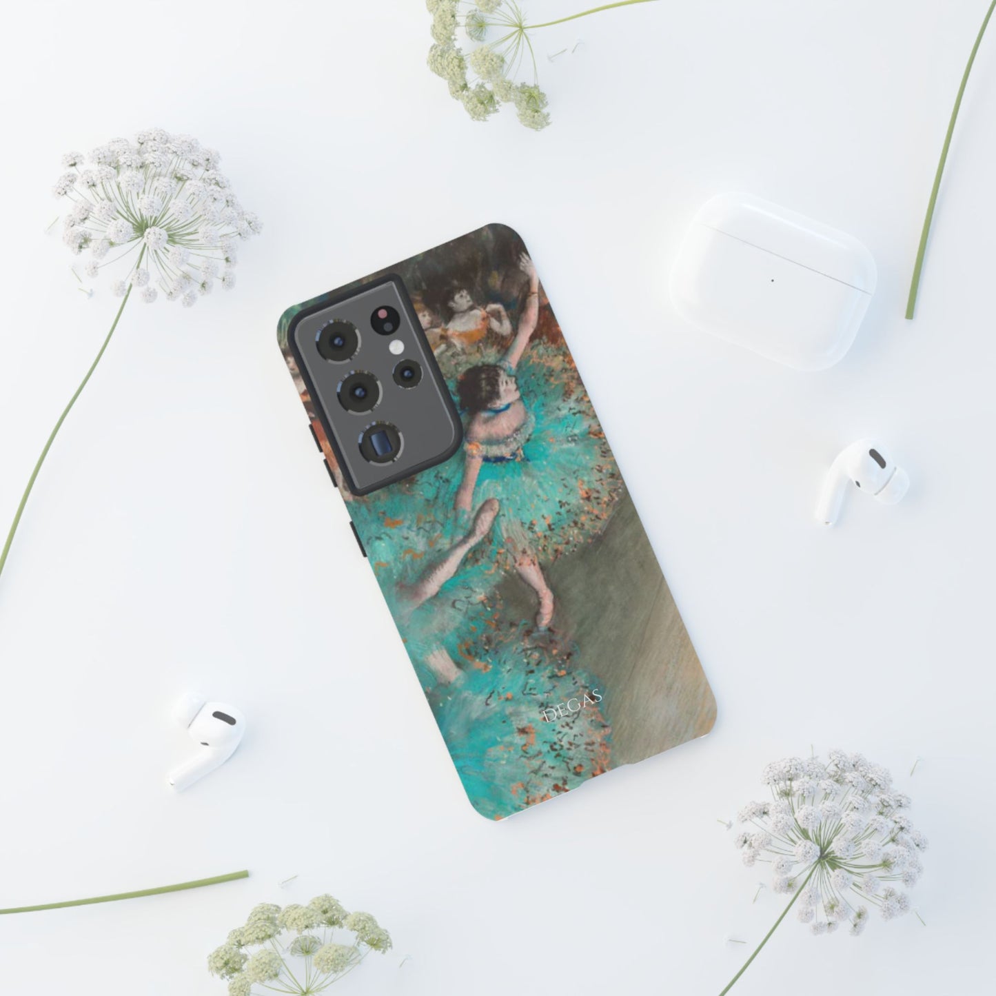 Tough Phone Case for iPhone, Samsung and Google Pixel - Degas, The Green Dancer (1877-79)