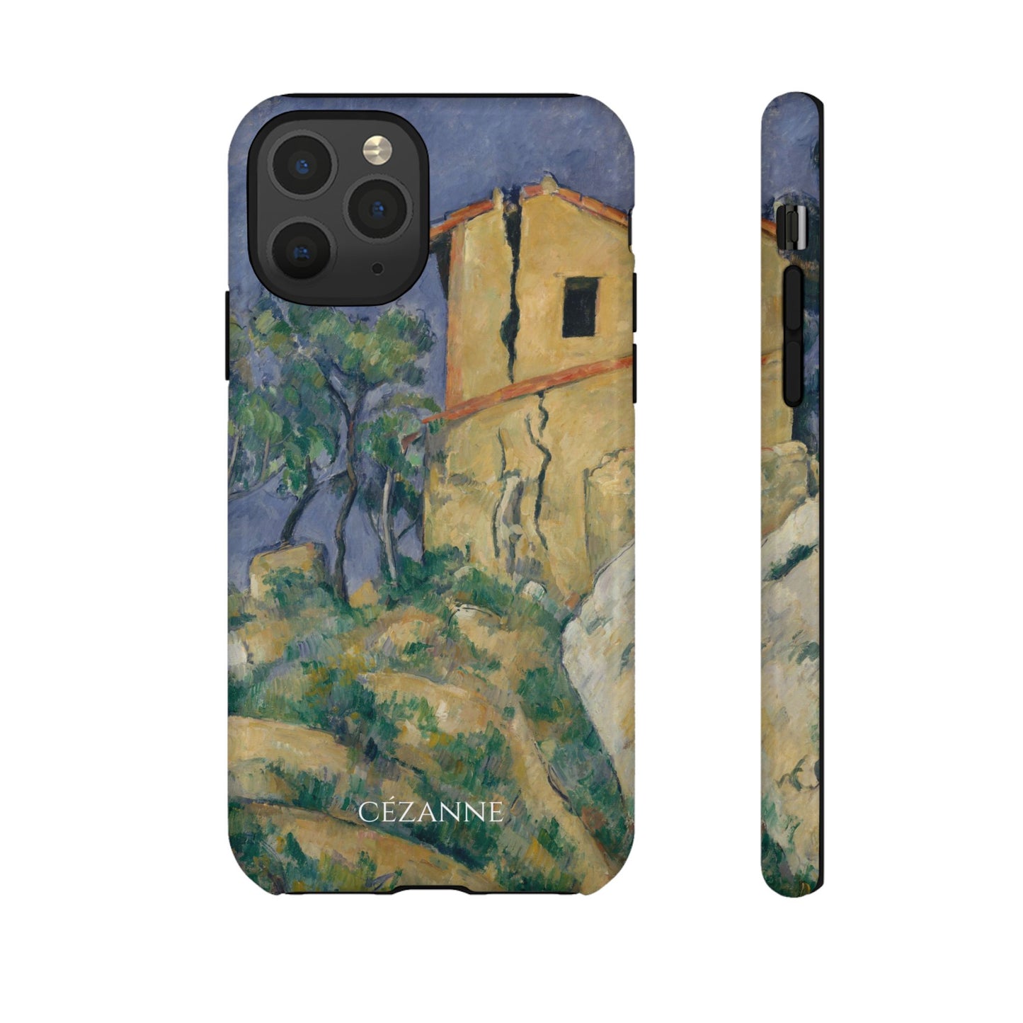 Tough Phone Case for iPhone, Samsung and Google Pixel - Cézanne, House with the Cracked Walls (1892-94)