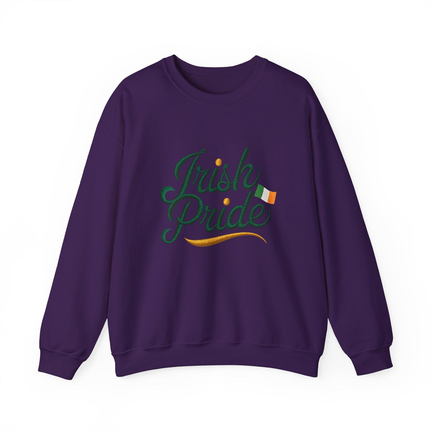 Gildan 18000 Unisex Heavy Blend™ Crewneck Sweatshirt - Irish Pride St. Patrick’s Day Design