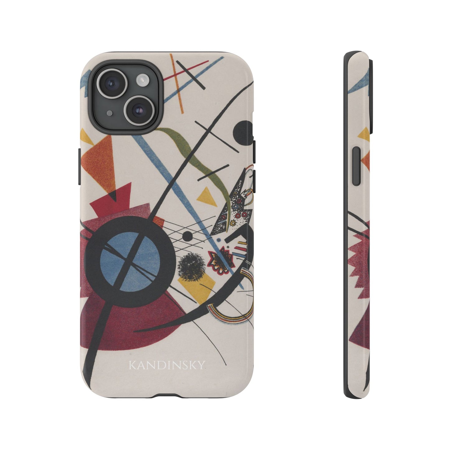 Tough Phone Case for iPhone, Samsung and Google Pixel - Kandinsky, Violett (1923)