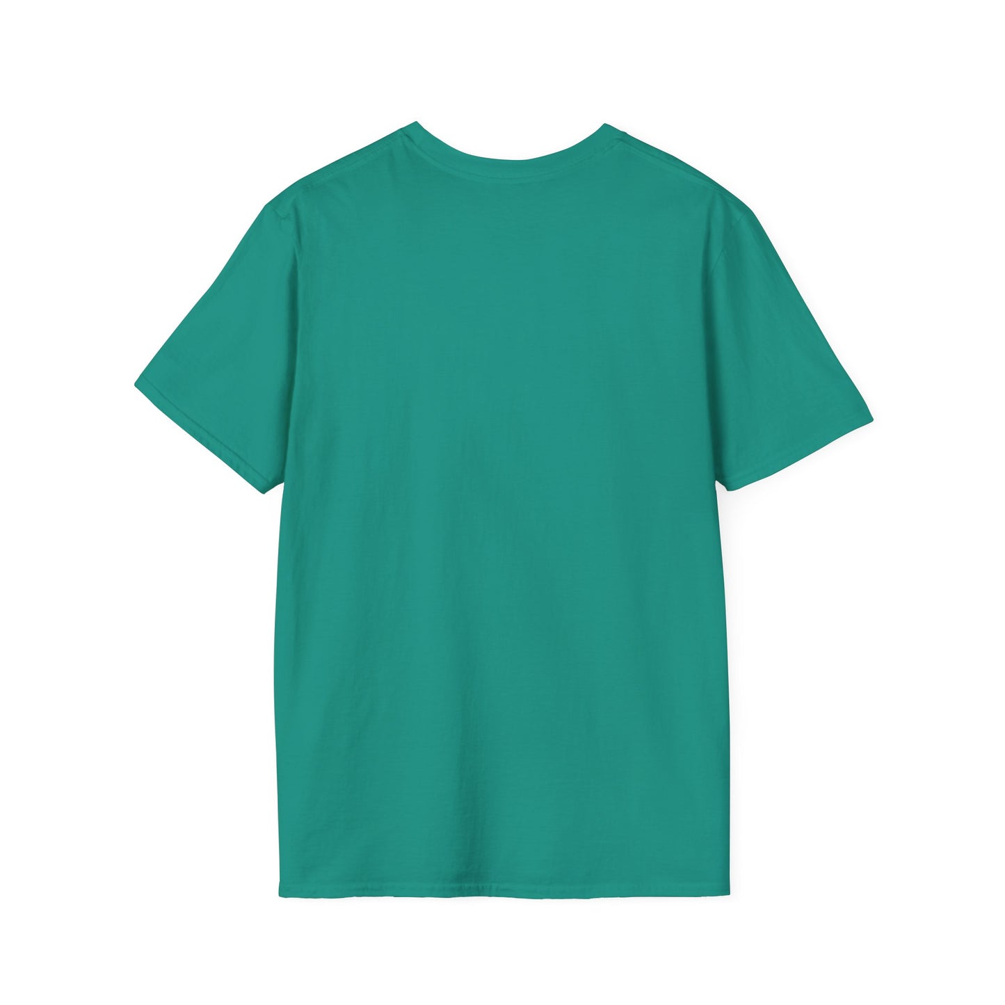 Gildan 64000 Unisex Softstyle T-Shirt - Hoppy Easter Floral Script Tee