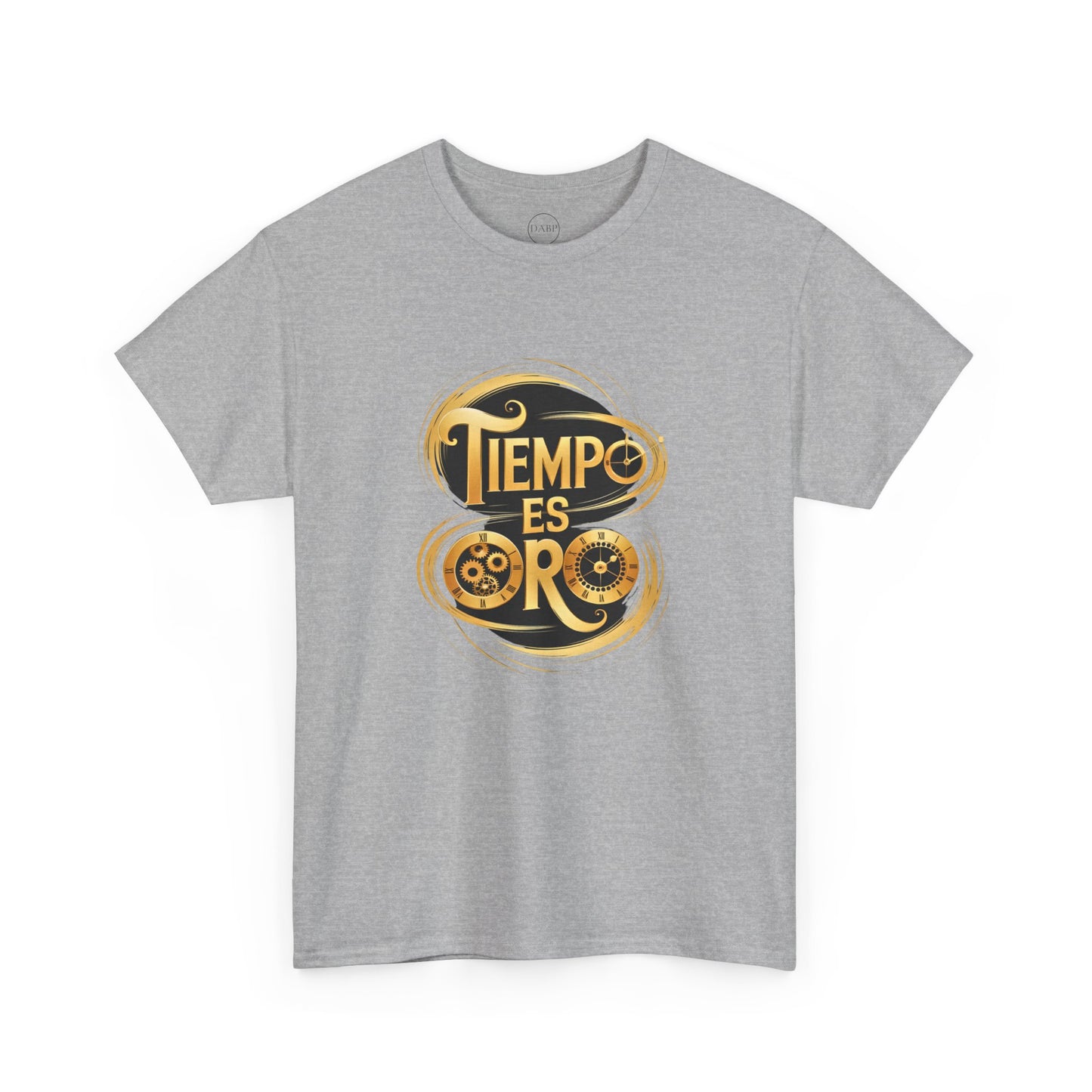 Gildan · 5000 Unisex Tee - Tiempo Es Oro – Stylish Motivational Design