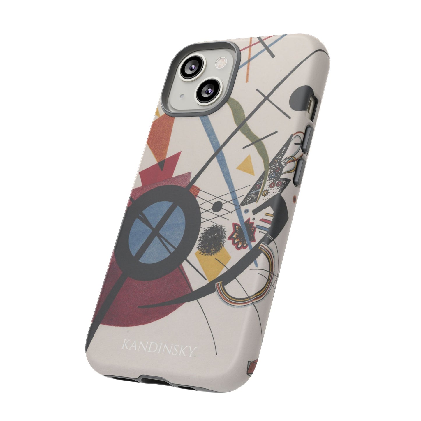 Tough Phone Case for iPhone, Samsung and Google Pixel - Kandinsky, Violett (1923)