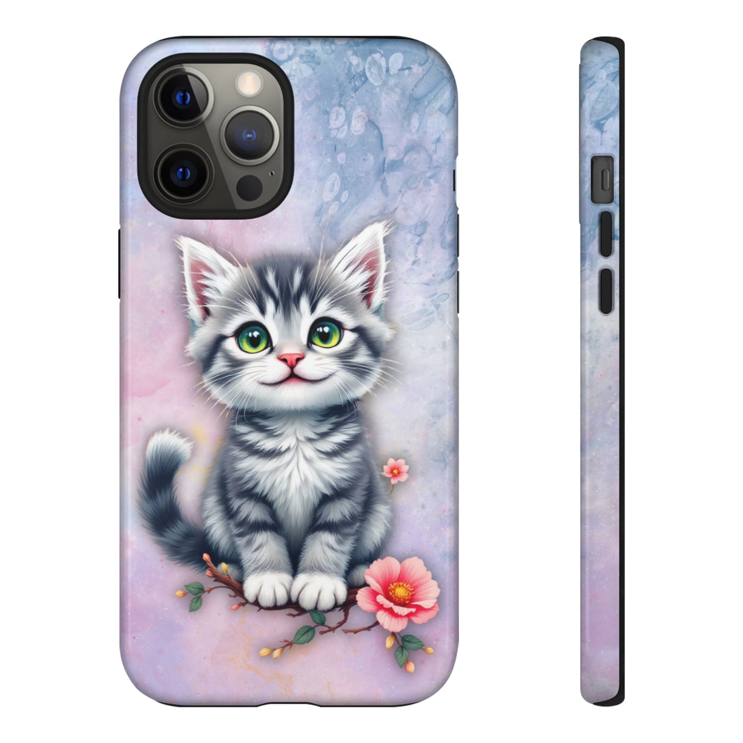 Tough Phone Case for iPhone, Samsung and Google Pixel - Dem Putty Tat Series (v1)