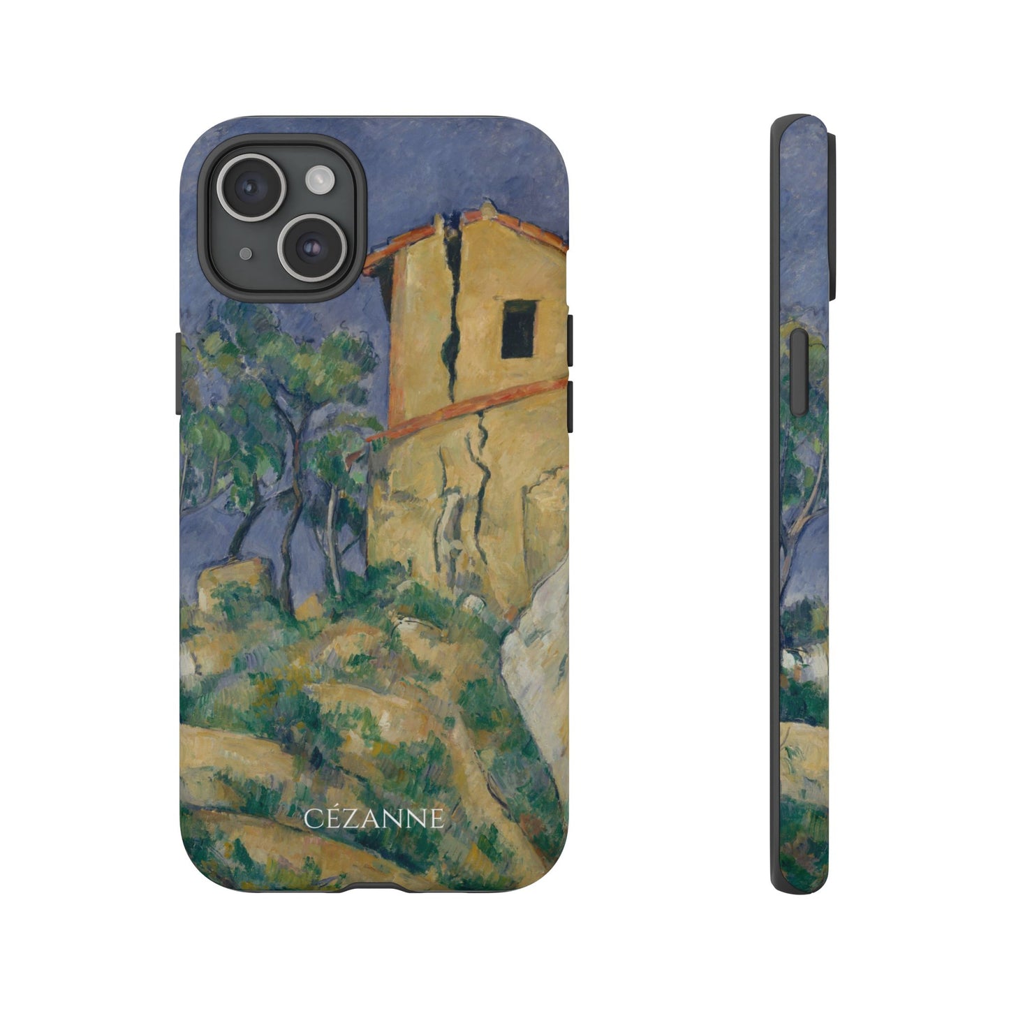 Tough Phone Case for iPhone, Samsung and Google Pixel - Cézanne, House with the Cracked Walls (1892-94)
