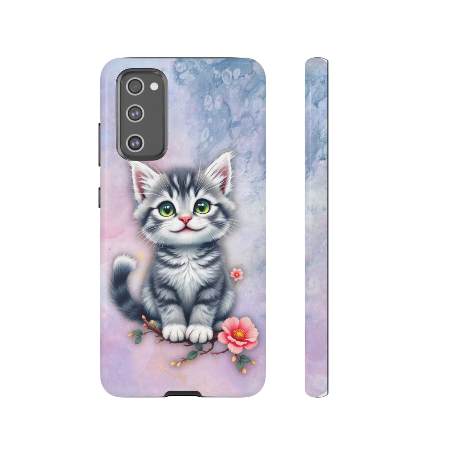 Tough Phone Case for iPhone, Samsung and Google Pixel - Dem Putty Tat Series (v1)