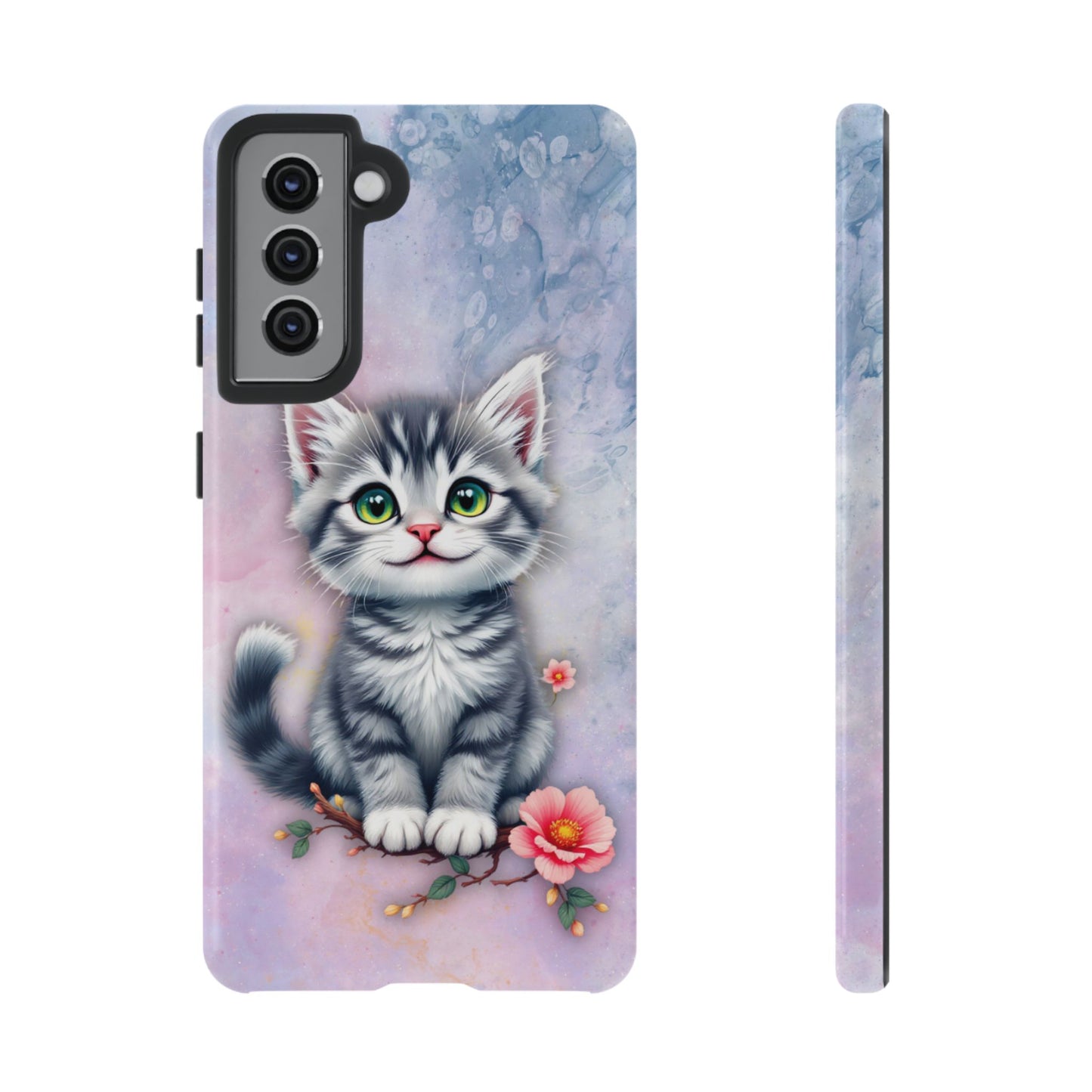 Tough Phone Case for iPhone, Samsung and Google Pixel - Dem Putty Tat Series (v1)