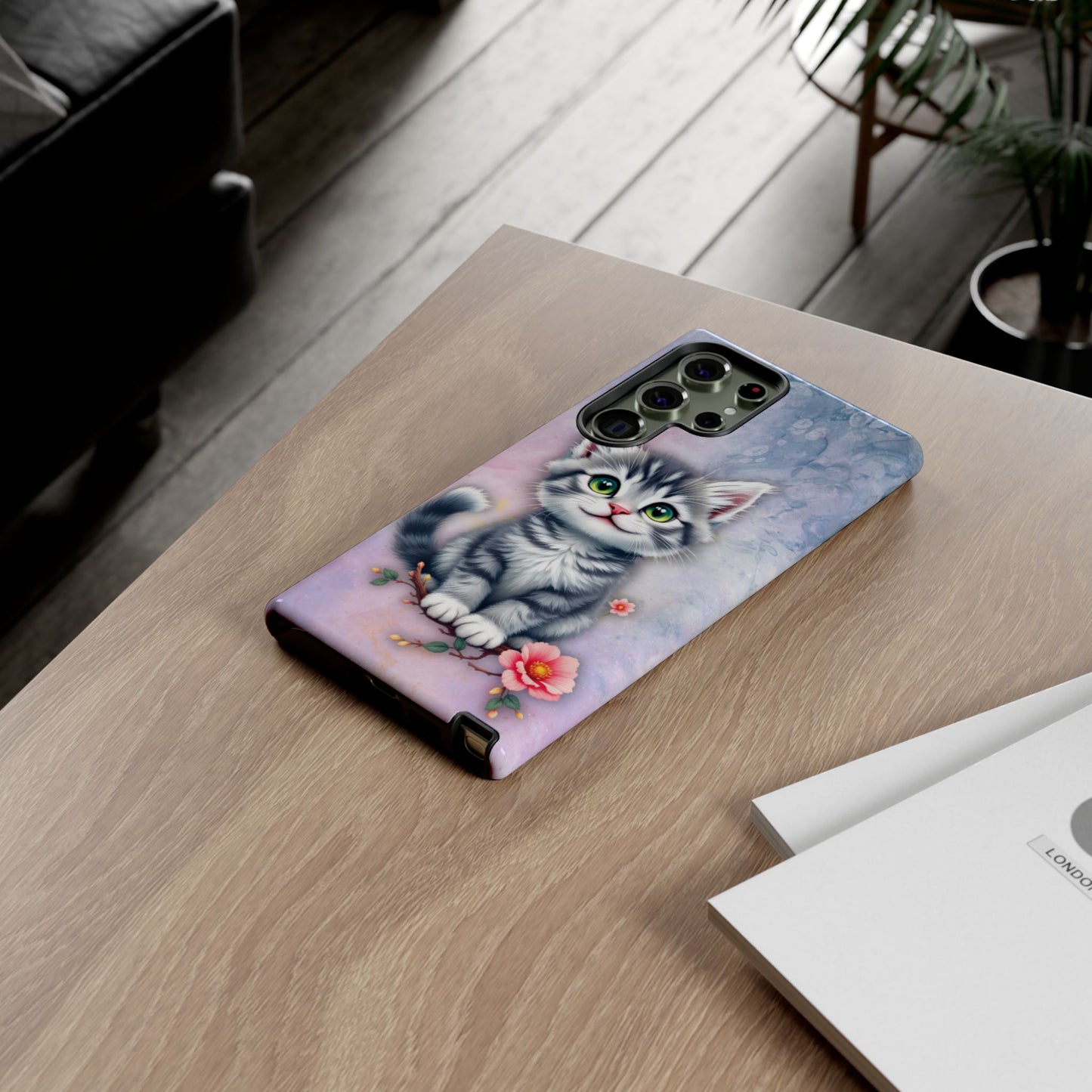 Tough Phone Case for iPhone, Samsung and Google Pixel - Dem Putty Tat Series (v1)