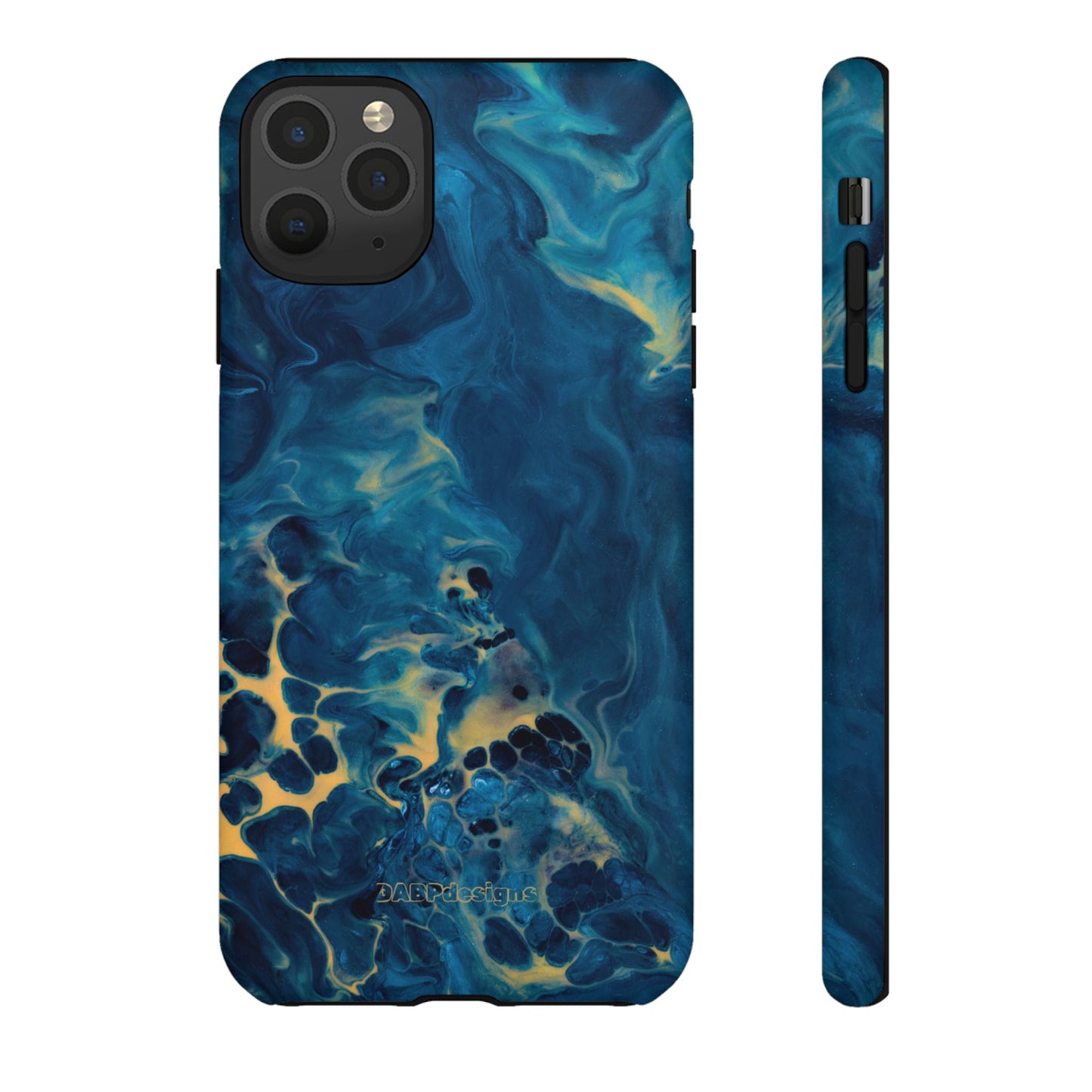 Tough Phone Case for iPhone, Samsung and Google Pixel - DABPdesigns Acrylic Abstract Design (v3)