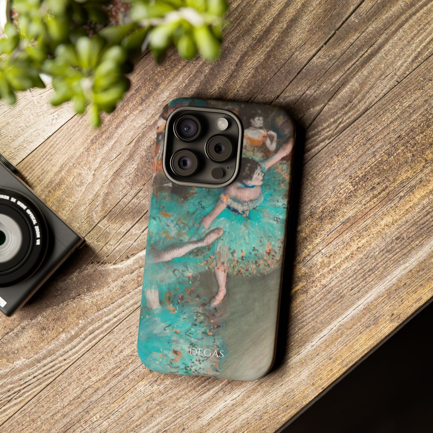 Tough Phone Case for iPhone, Samsung and Google Pixel - Degas, The Green Dancer (1877-79)