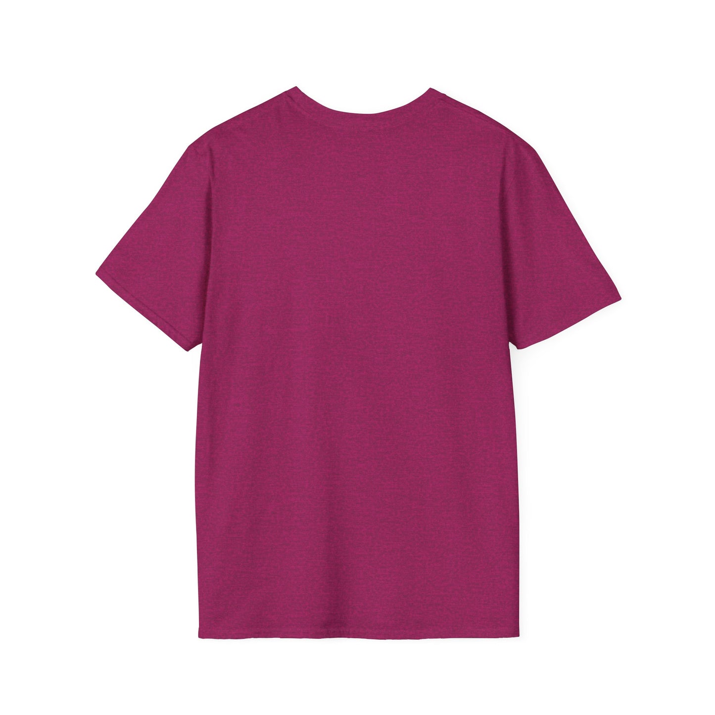 Gildan 64000 Unisex Softstyle T-Shirt - Hoppy Easter Floral Script Tee