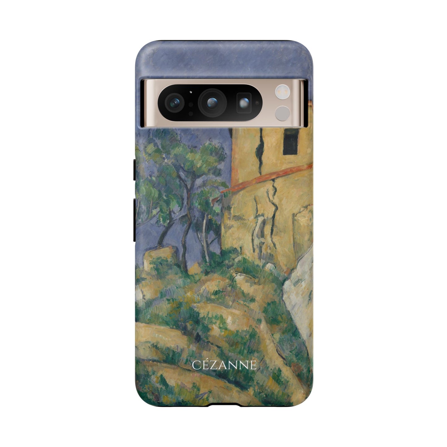Tough Phone Case for iPhone, Samsung and Google Pixel - Cézanne, House with the Cracked Walls (1892-94)