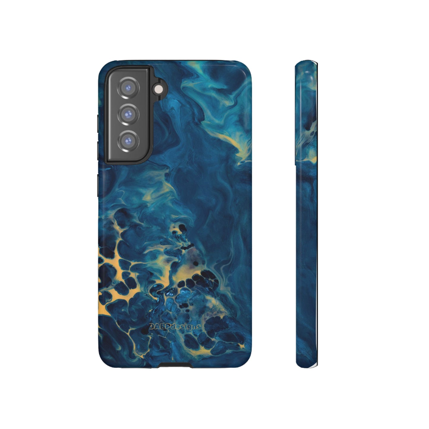 Tough Phone Case for iPhone, Samsung and Google Pixel - DABPdesigns Acrylic Abstract Design (v3)