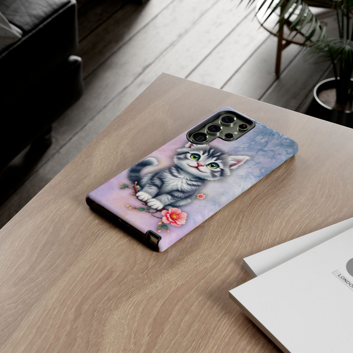 Tough Phone Case for iPhone, Samsung and Google Pixel - Dem Putty Tat Series (v1)
