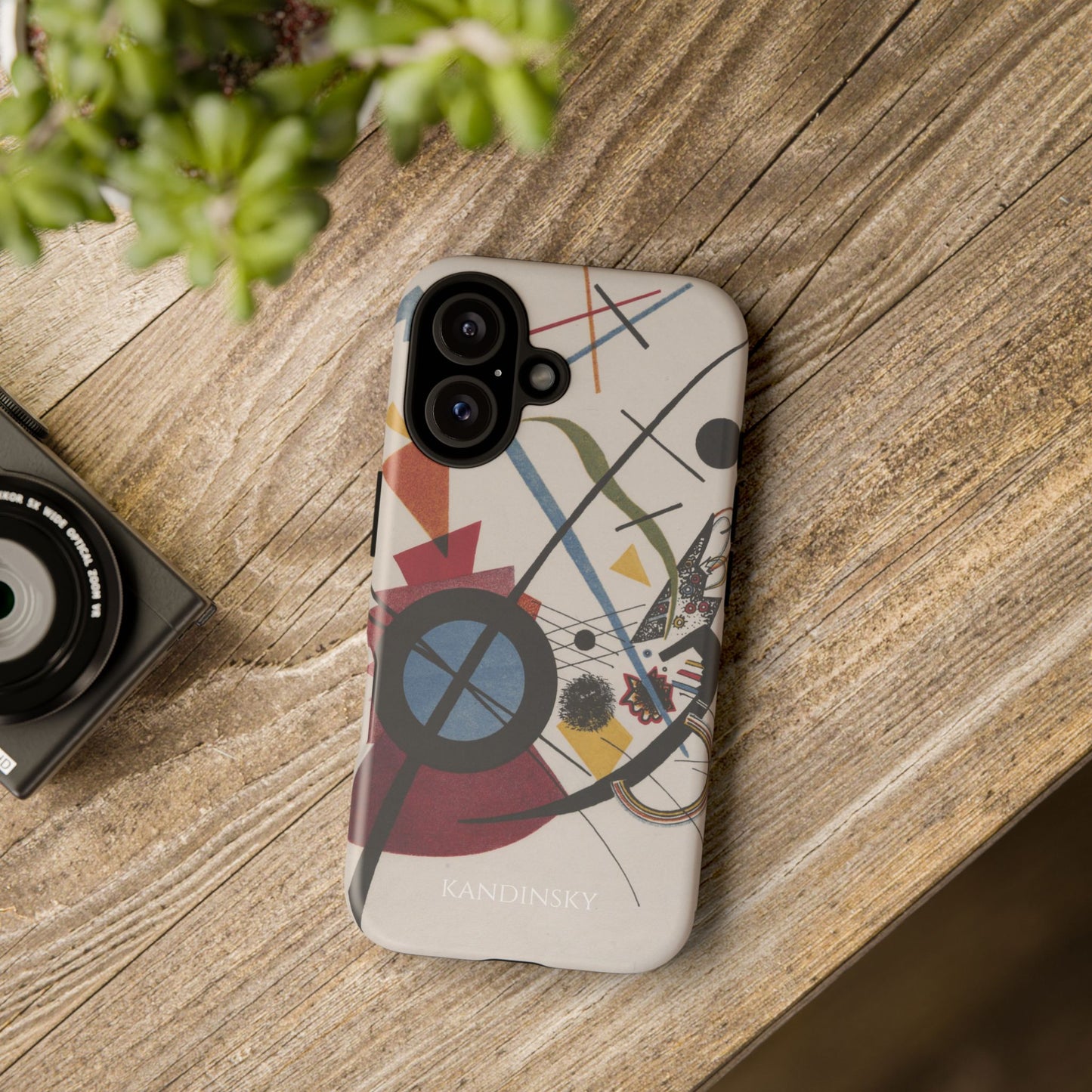 Tough Phone Case for iPhone, Samsung and Google Pixel - Kandinsky, Violett (1923)