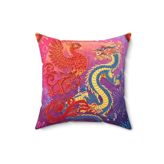 Chinese New Year Throw Pillow (v9)