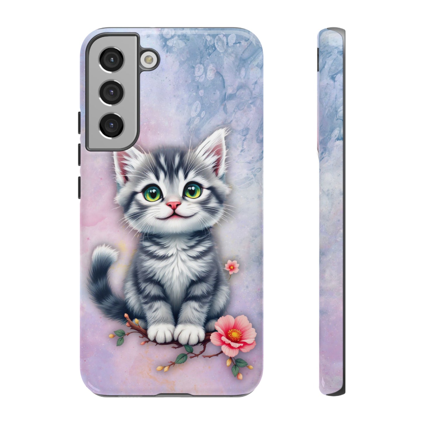 Tough Phone Case for iPhone, Samsung and Google Pixel - Dem Putty Tat Series (v1)