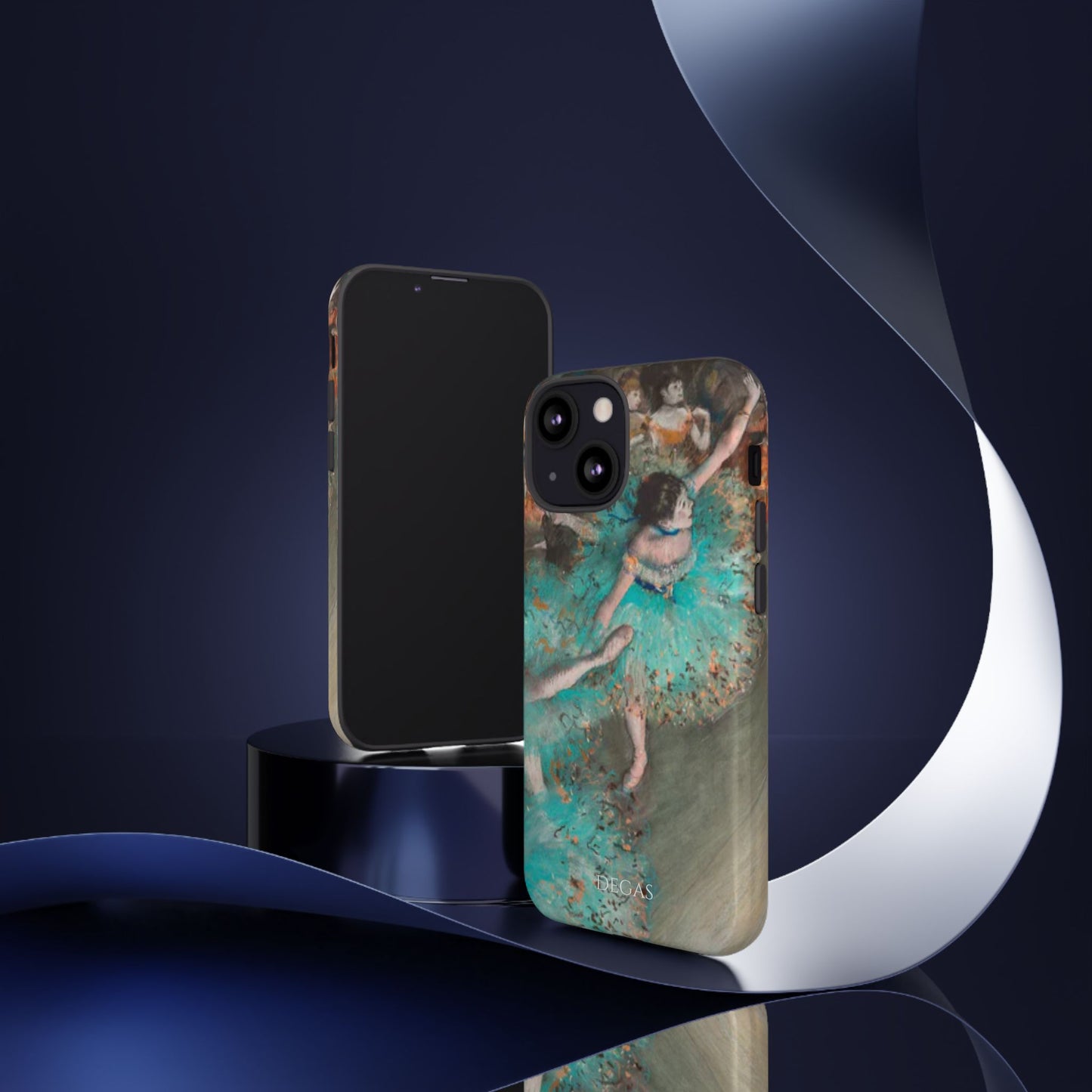 Tough Phone Case for iPhone, Samsung and Google Pixel - Degas, The Green Dancer (1877-79)