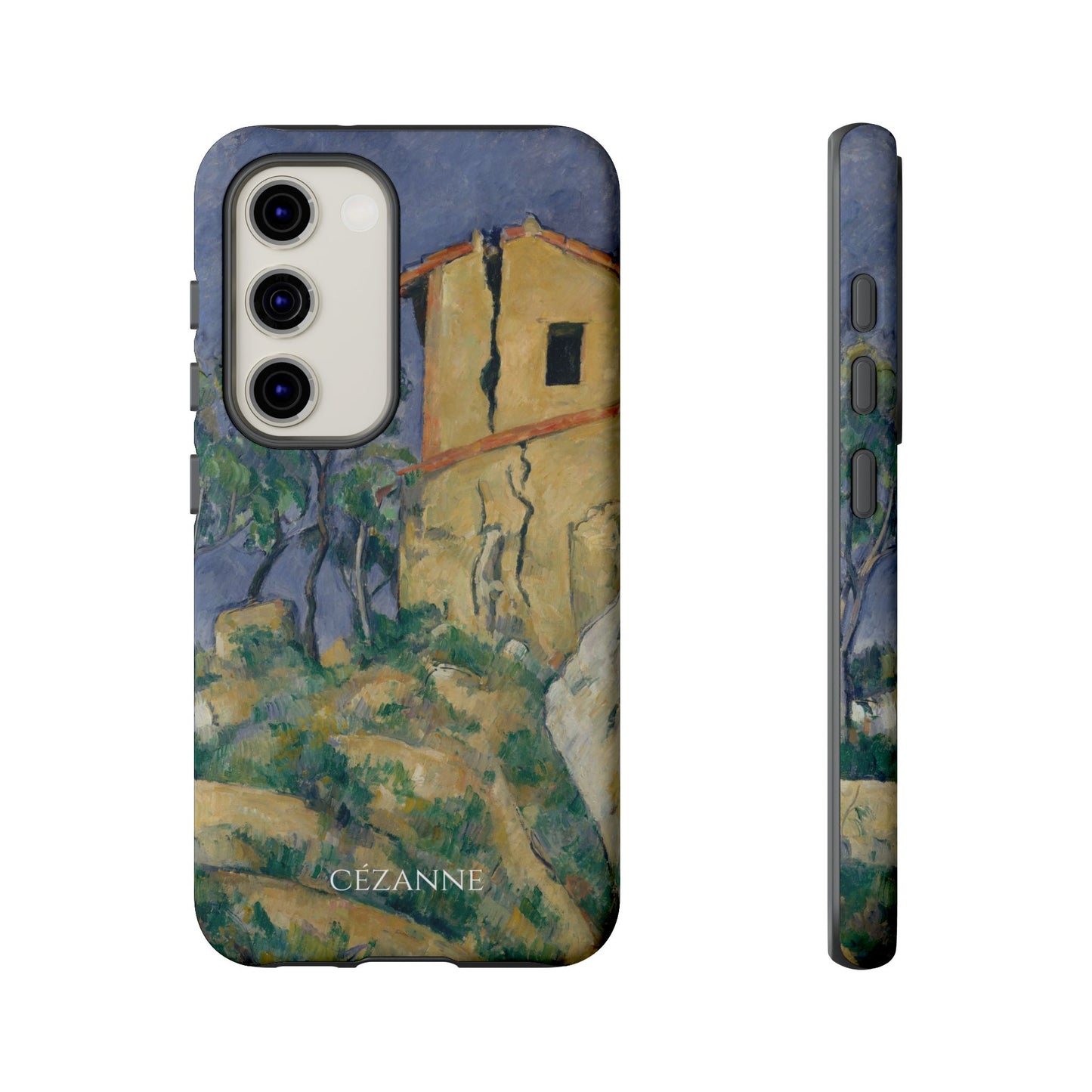 Tough Phone Case for iPhone, Samsung and Google Pixel - Cézanne, House with the Cracked Walls (1892-94)