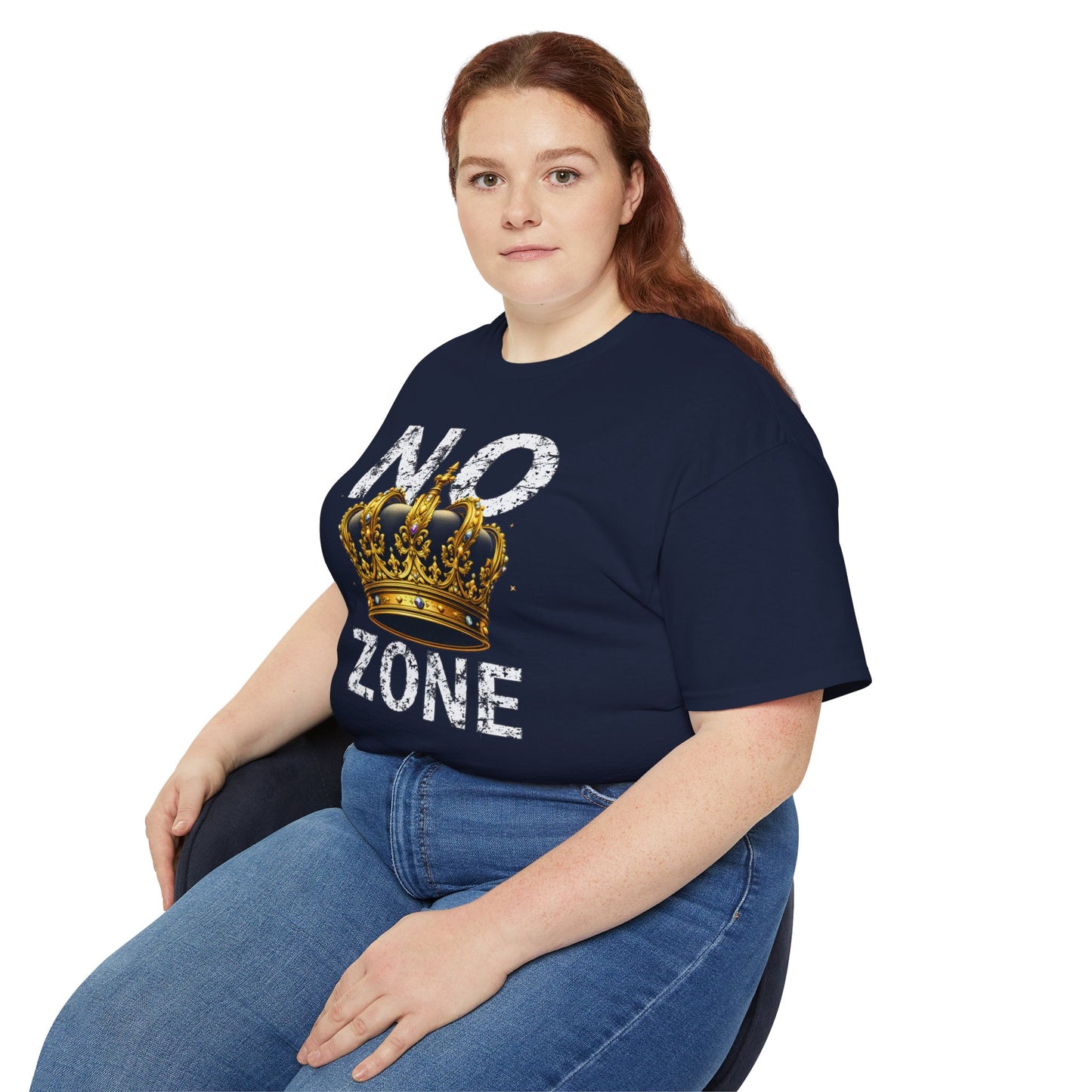 NO KINGS ZONE Graphic Tee | Streetwear T-Shirt with Royal Crown Design