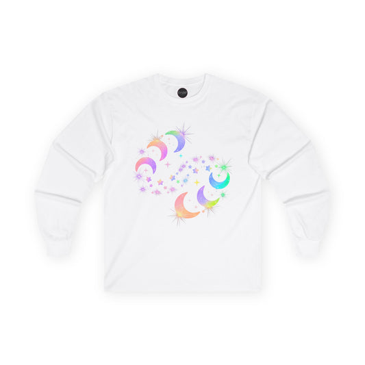 Ultra Cotton Unisex Long-sleeve T-Shirt - - Celestial Glow