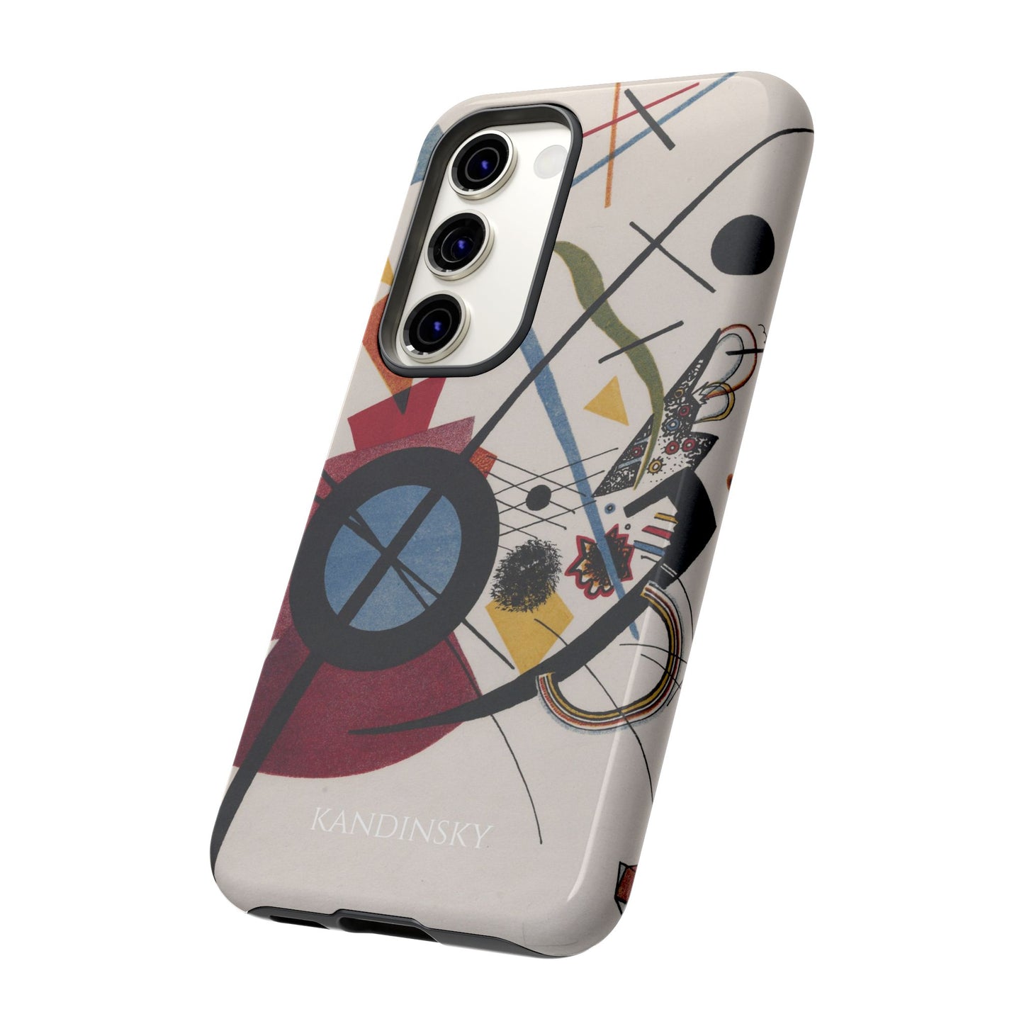 Tough Phone Case for iPhone, Samsung and Google Pixel - Kandinsky, Violett (1923)