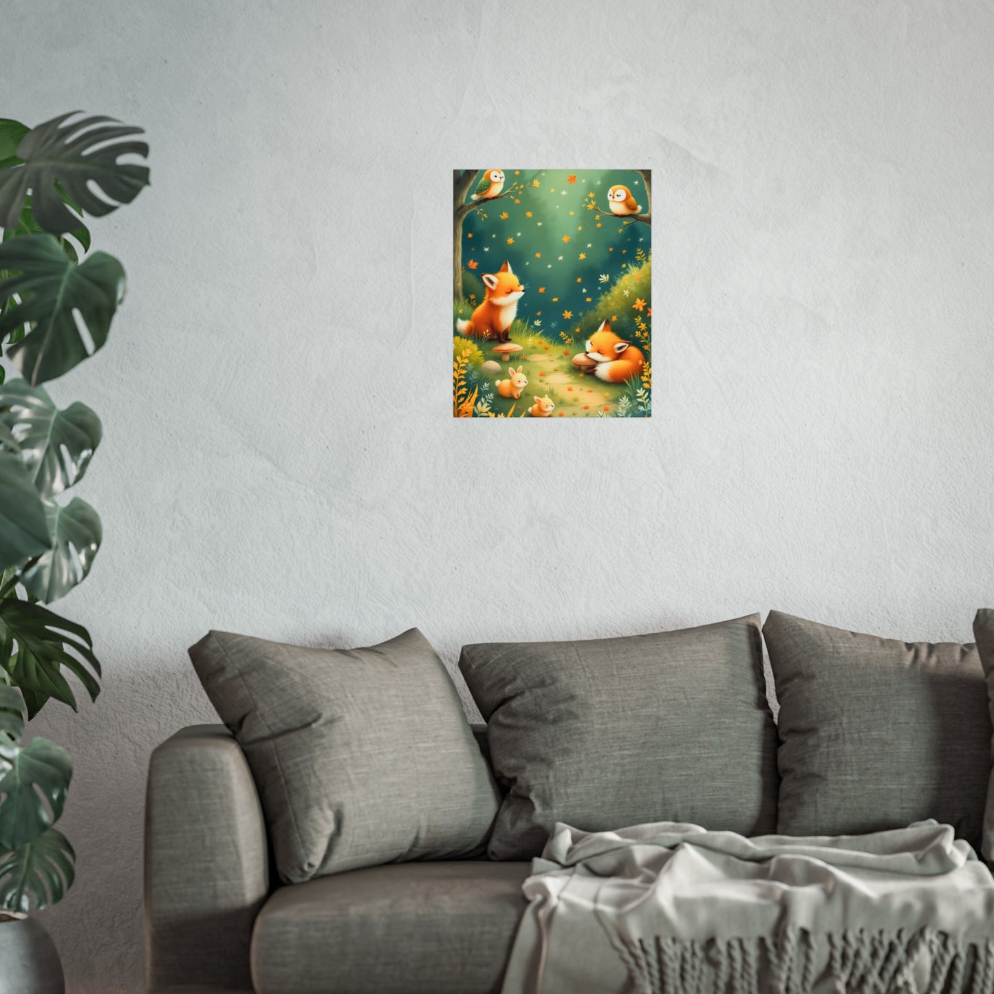 Autumn Forest Friends - Cozy Woodland Animals