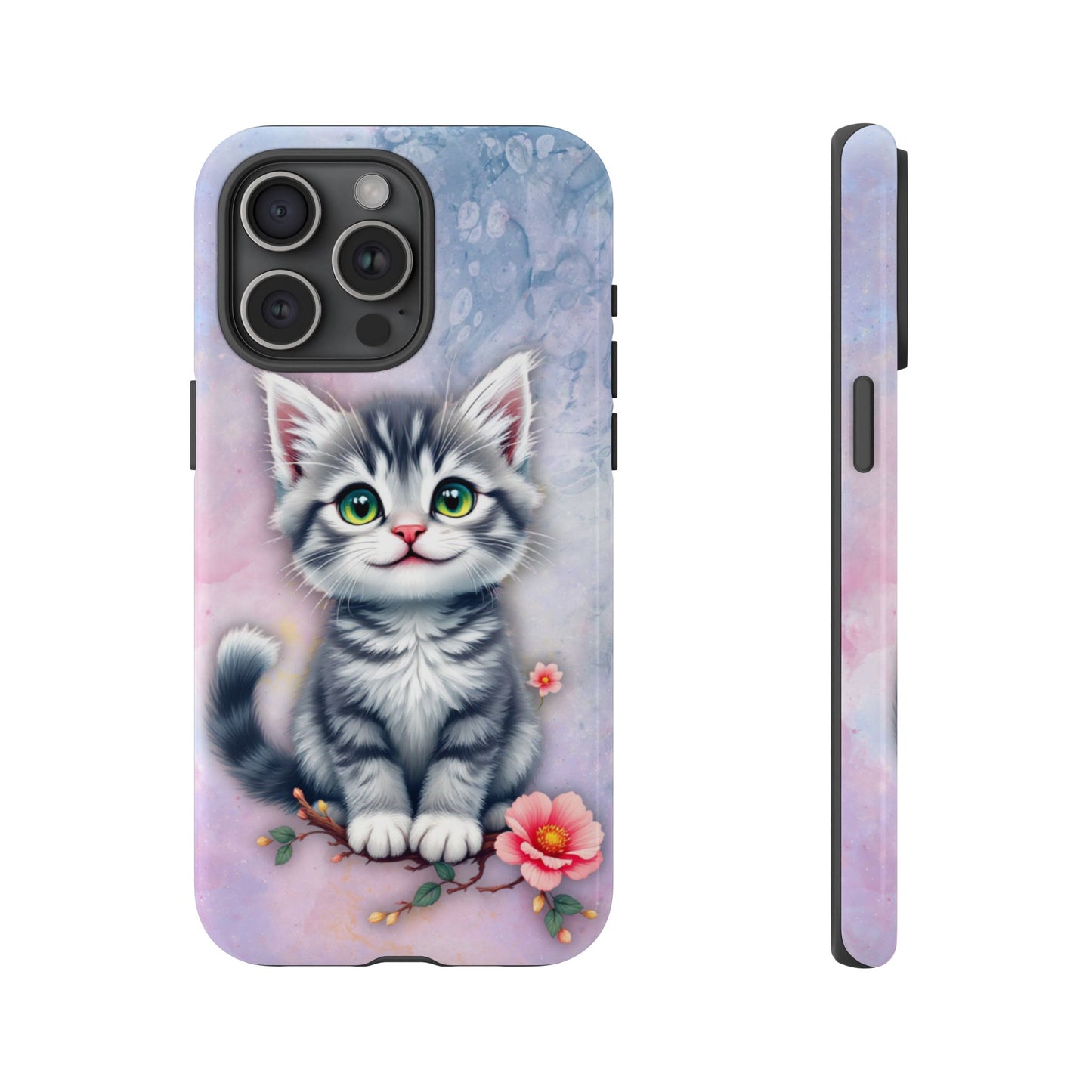 Tough Phone Case for iPhone, Samsung and Google Pixel - Dem Putty Tat Series (v1)
