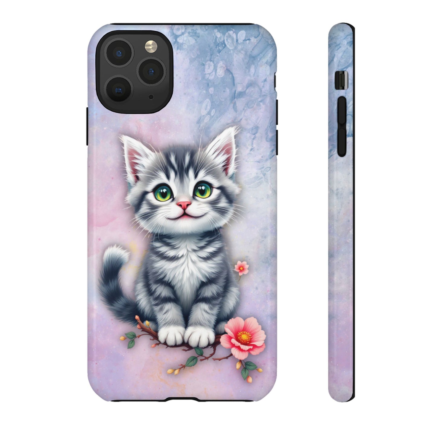 Tough Phone Case for iPhone, Samsung and Google Pixel - Dem Putty Tat Series (v1)