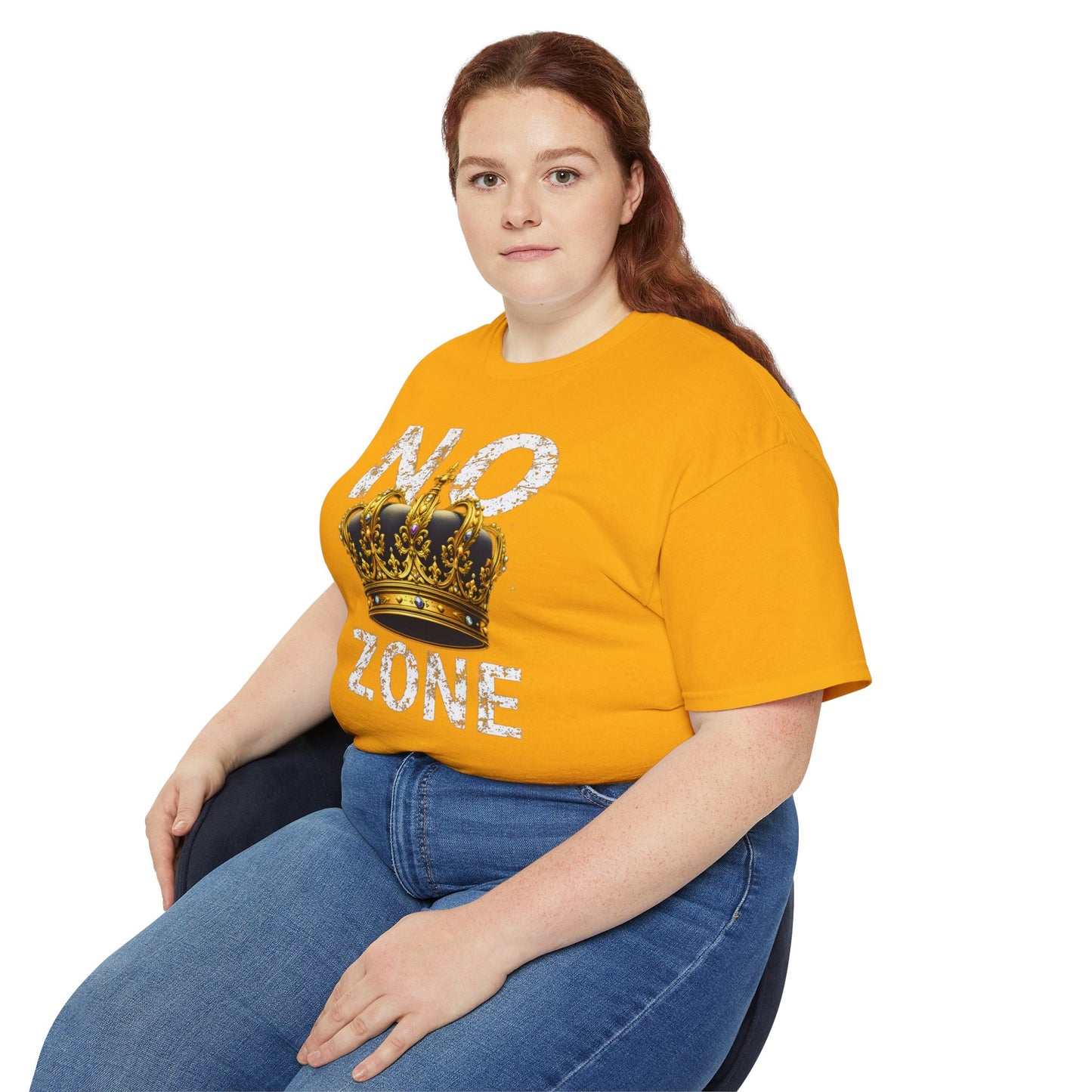 NO KINGS ZONE Graphic Tee | Streetwear T-Shirt with Royal Crown Design
