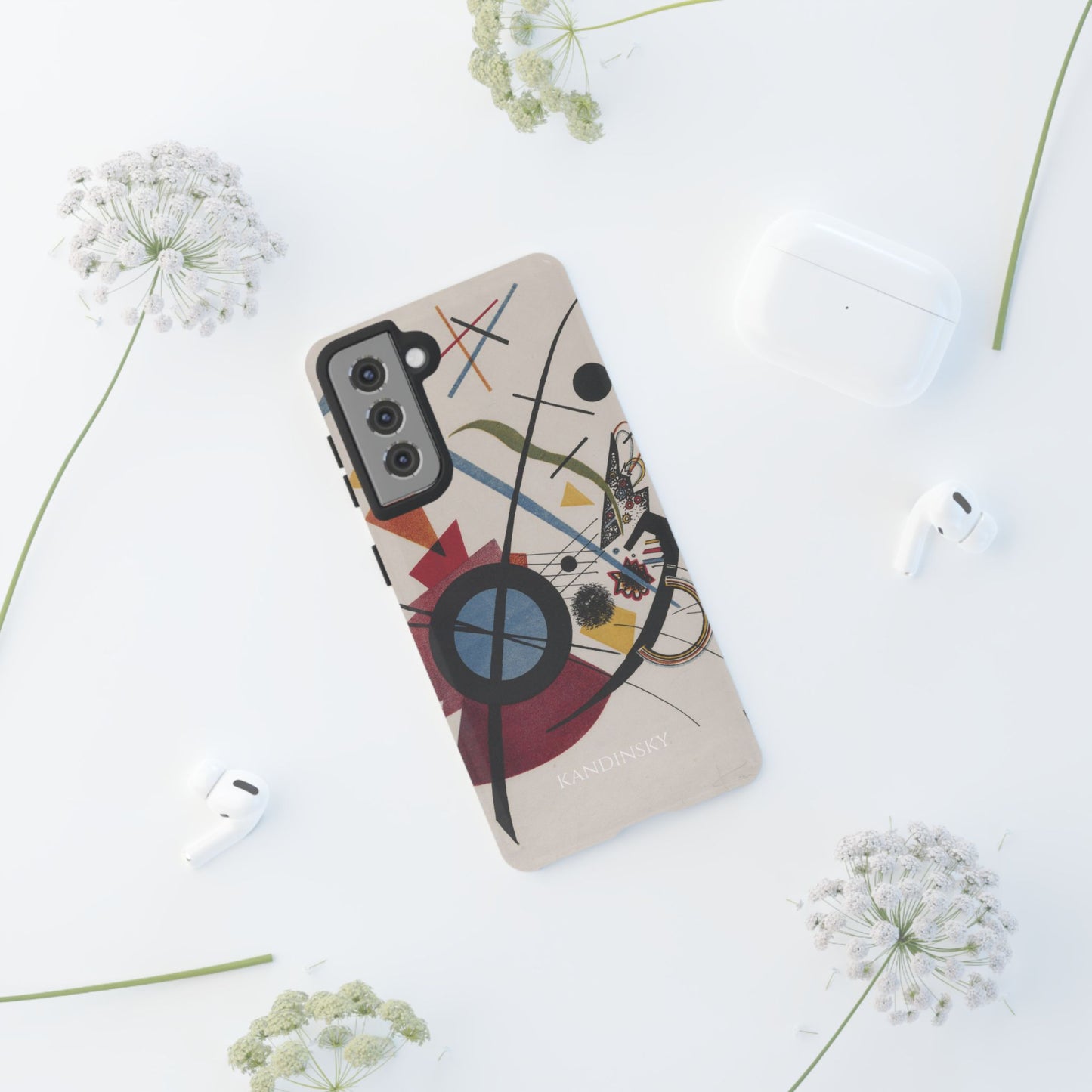 Tough Phone Case for iPhone, Samsung and Google Pixel - Kandinsky, Violett (1923)
