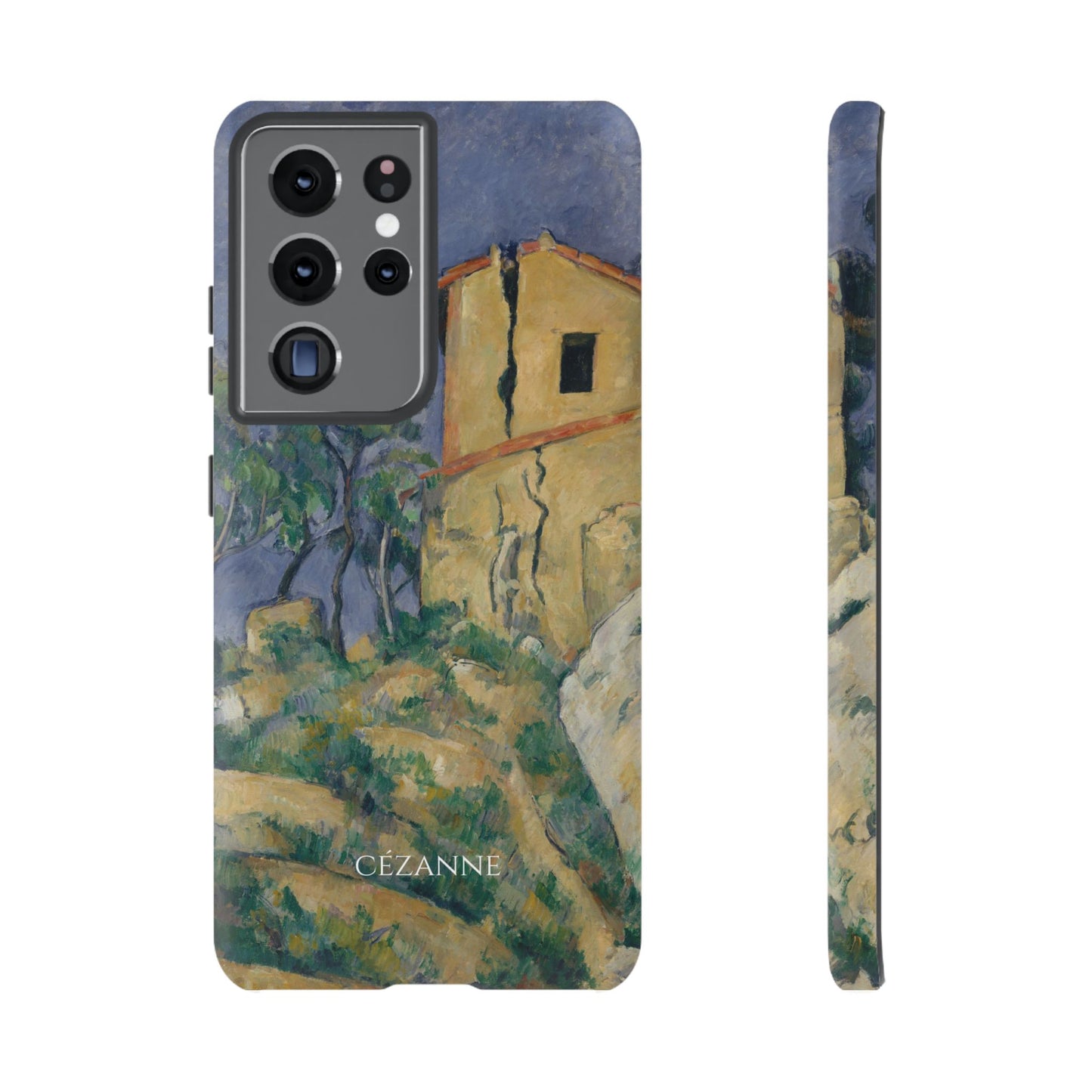 Tough Phone Case for iPhone, Samsung and Google Pixel - Cézanne, House with the Cracked Walls (1892-94)