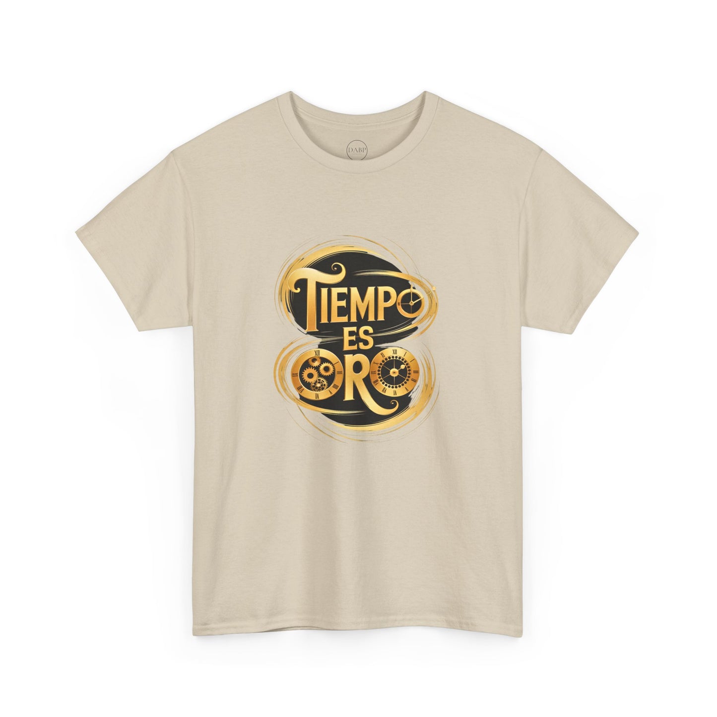 Gildan · 5000 Unisex Tee - Tiempo Es Oro – Stylish Motivational Design