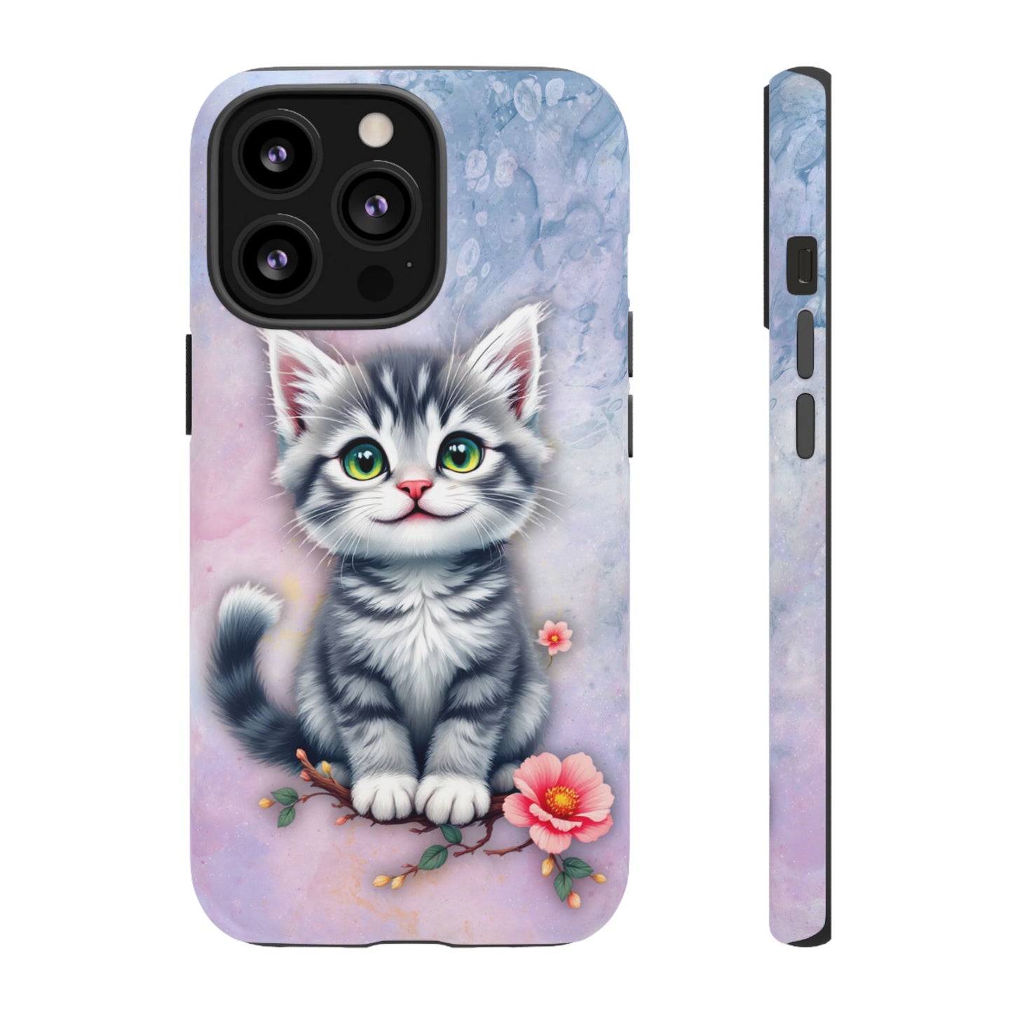 Tough Phone Case for iPhone, Samsung and Google Pixel - Dem Putty Tat Series (v1)