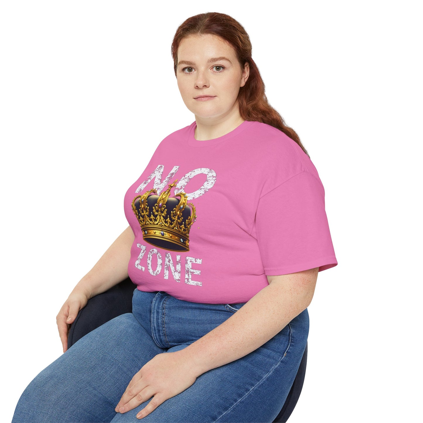 NO KINGS ZONE Graphic Tee | Streetwear T-Shirt with Royal Crown Design