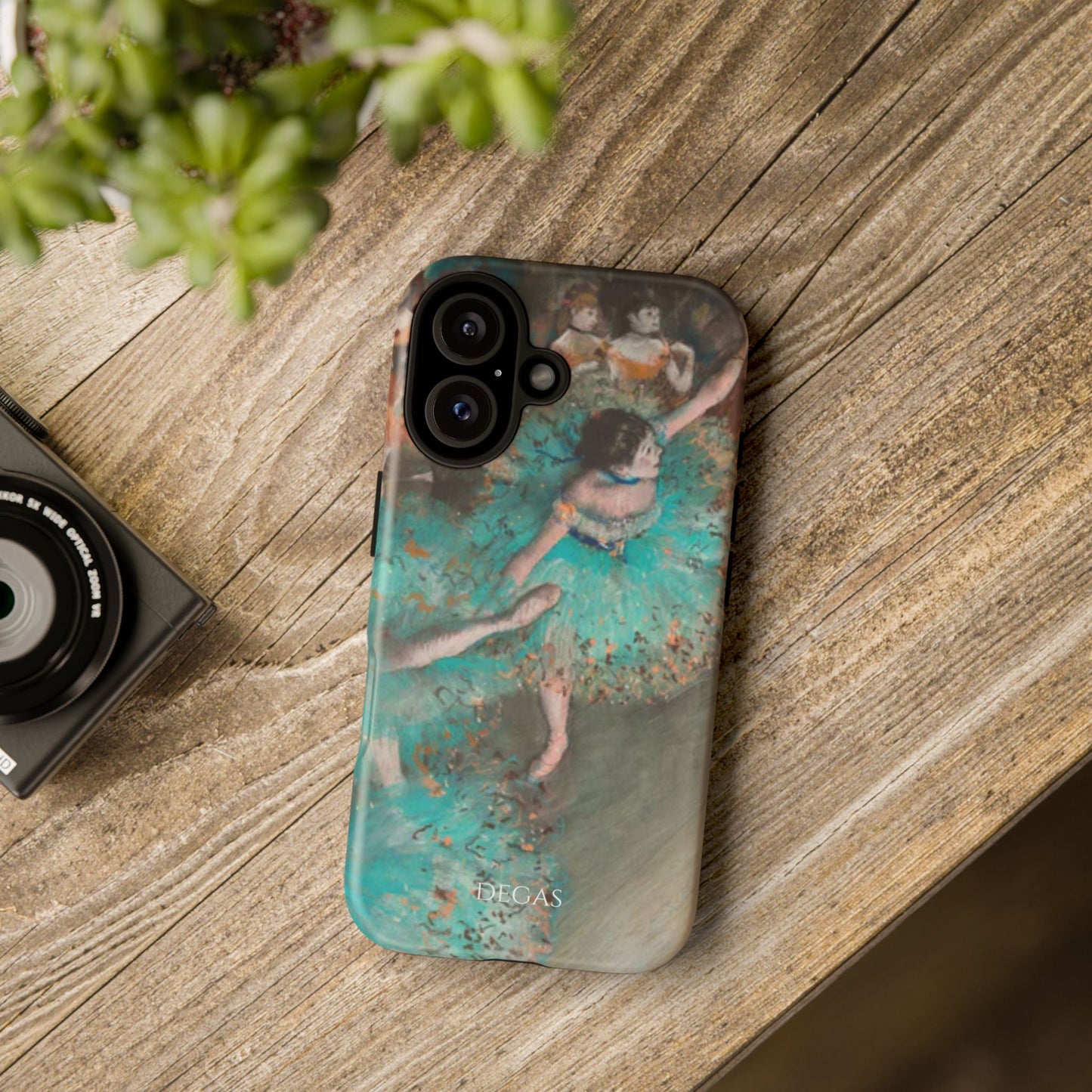 Tough Phone Case for iPhone, Samsung and Google Pixel - Degas, The Green Dancer (1877-79)