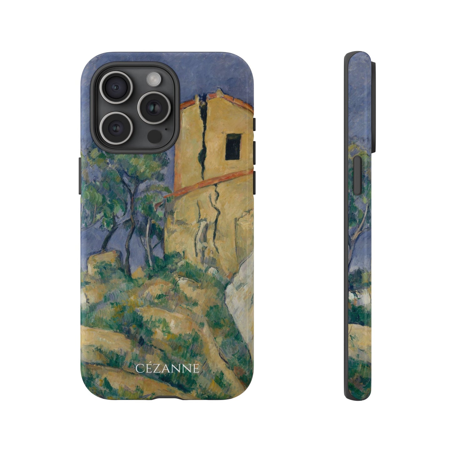 Tough Phone Case for iPhone, Samsung and Google Pixel - Cézanne, House with the Cracked Walls (1892-94)