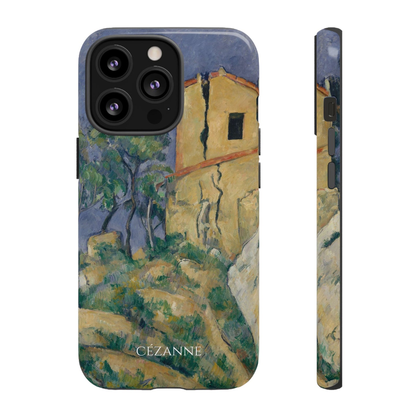 Tough Phone Case for iPhone, Samsung and Google Pixel - Cézanne, House with the Cracked Walls (1892-94)