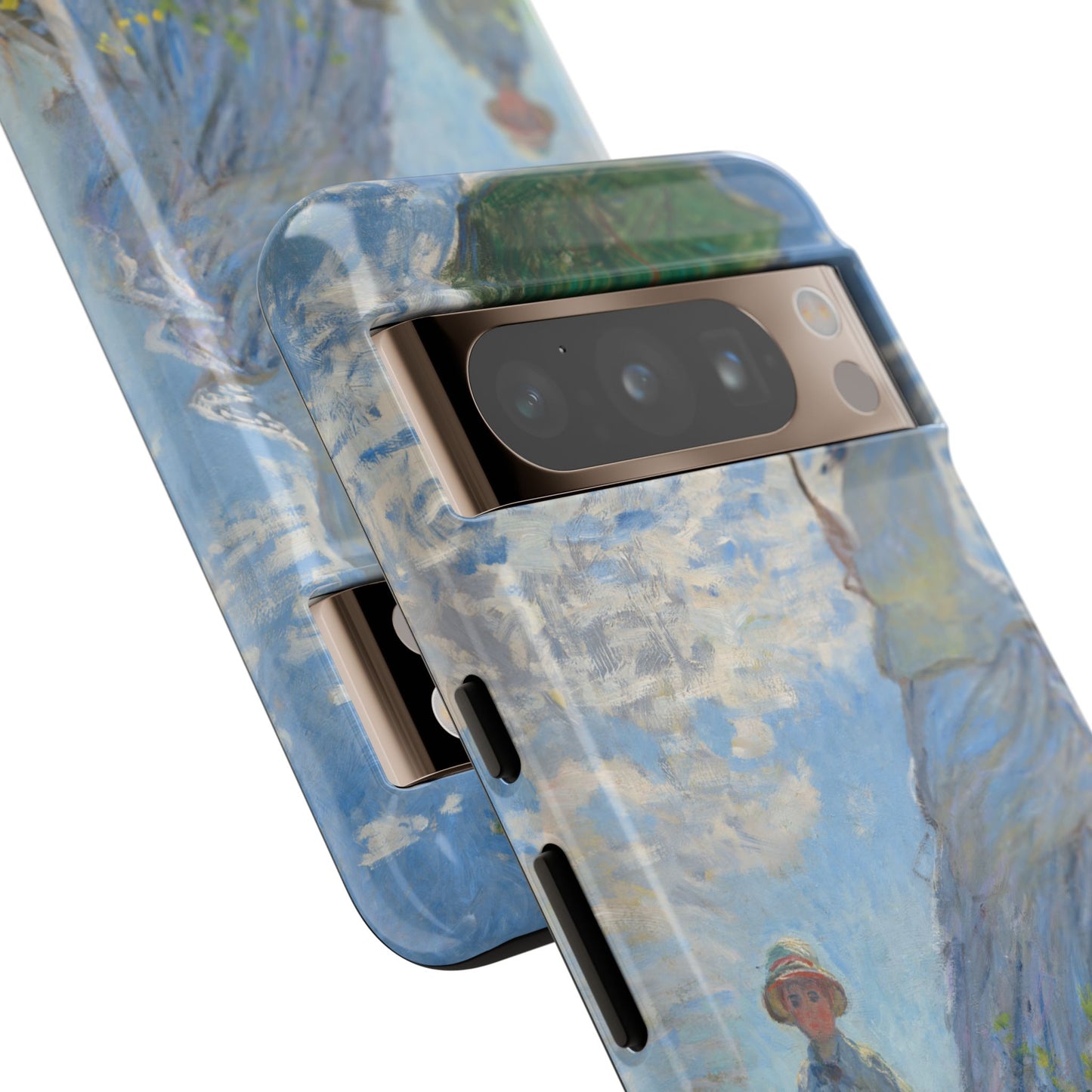 Tough Phone Case for iPhone, Samsung and Google Pixel - Monet, Woman with a Parasol - Madame Monet and Her Son (1875)