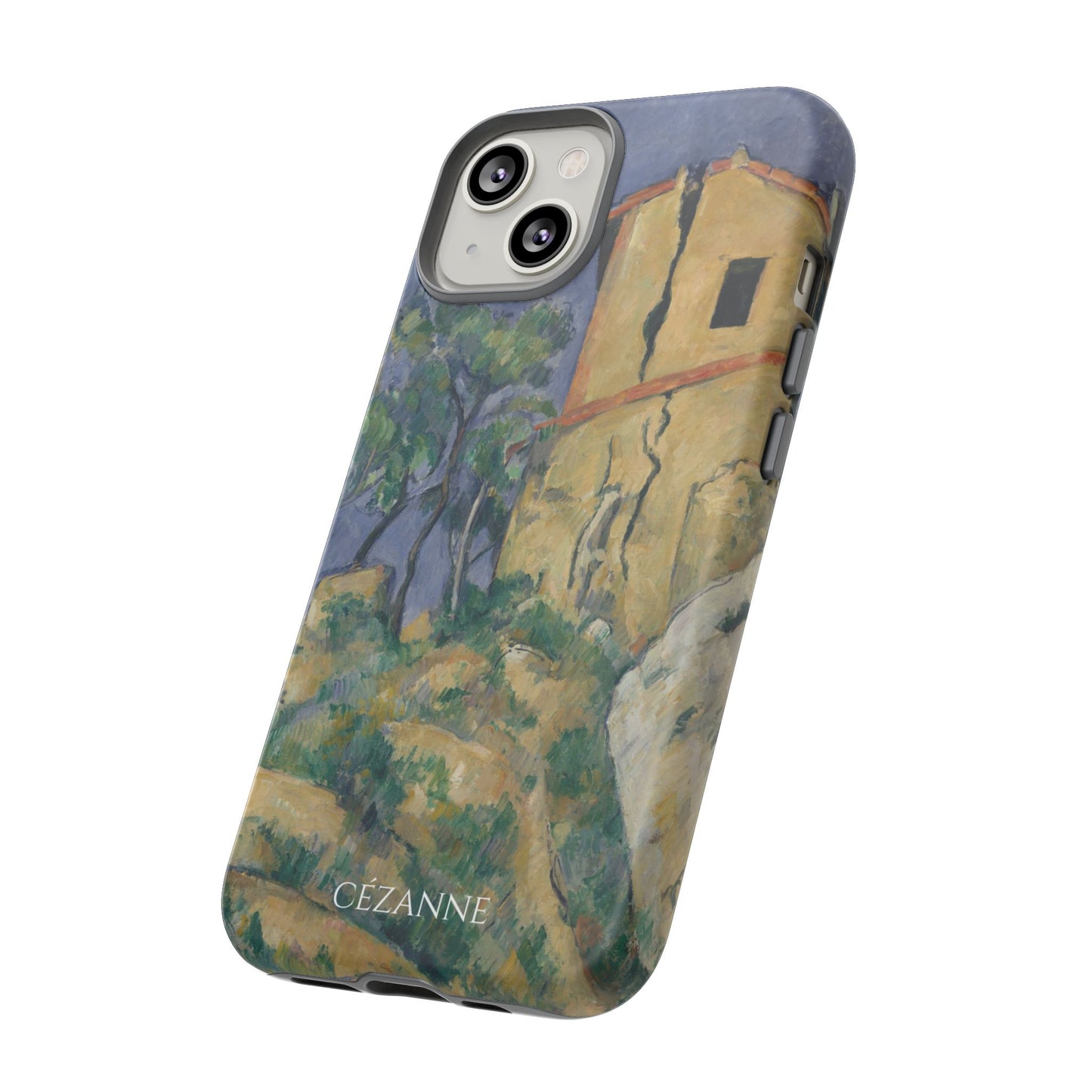 Tough Phone Case for iPhone, Samsung and Google Pixel - Cézanne, House with the Cracked Walls (1892-94)
