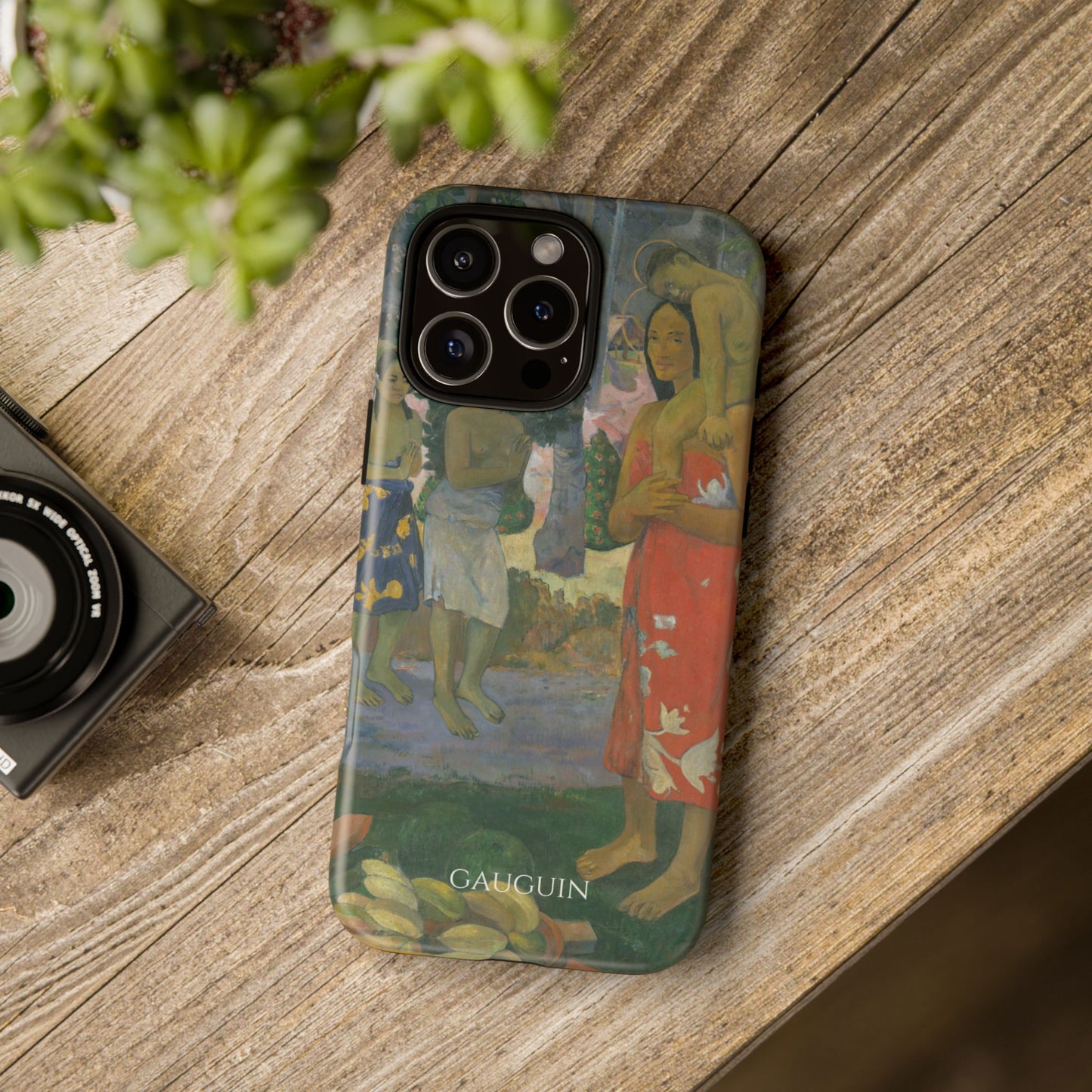 Tough Phone Case for iPhone, Samsung and Google Pixel - Gauguin, Ia Orana Maria (Hail Mary) (1891)