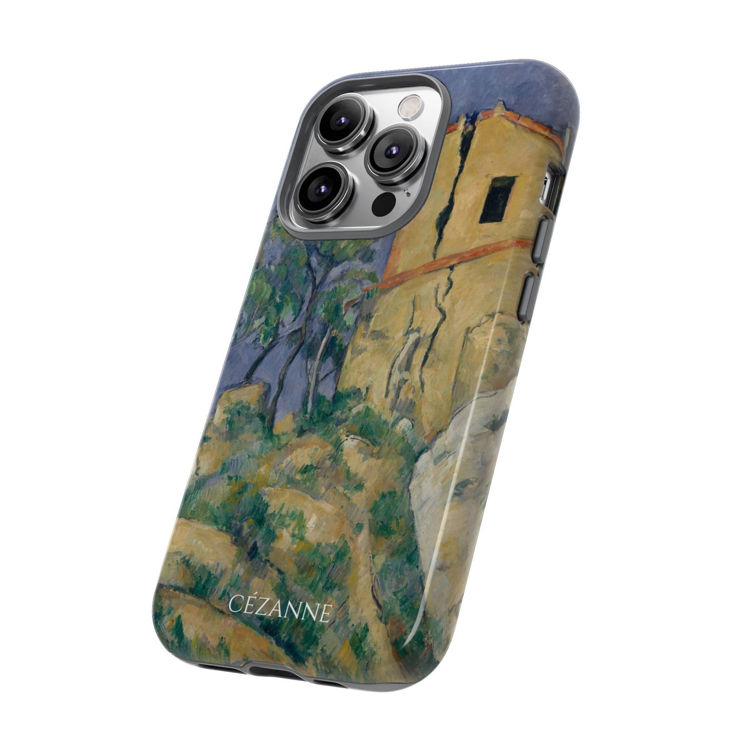 Tough Phone Case for iPhone, Samsung and Google Pixel - Cézanne, House with the Cracked Walls (1892-94)