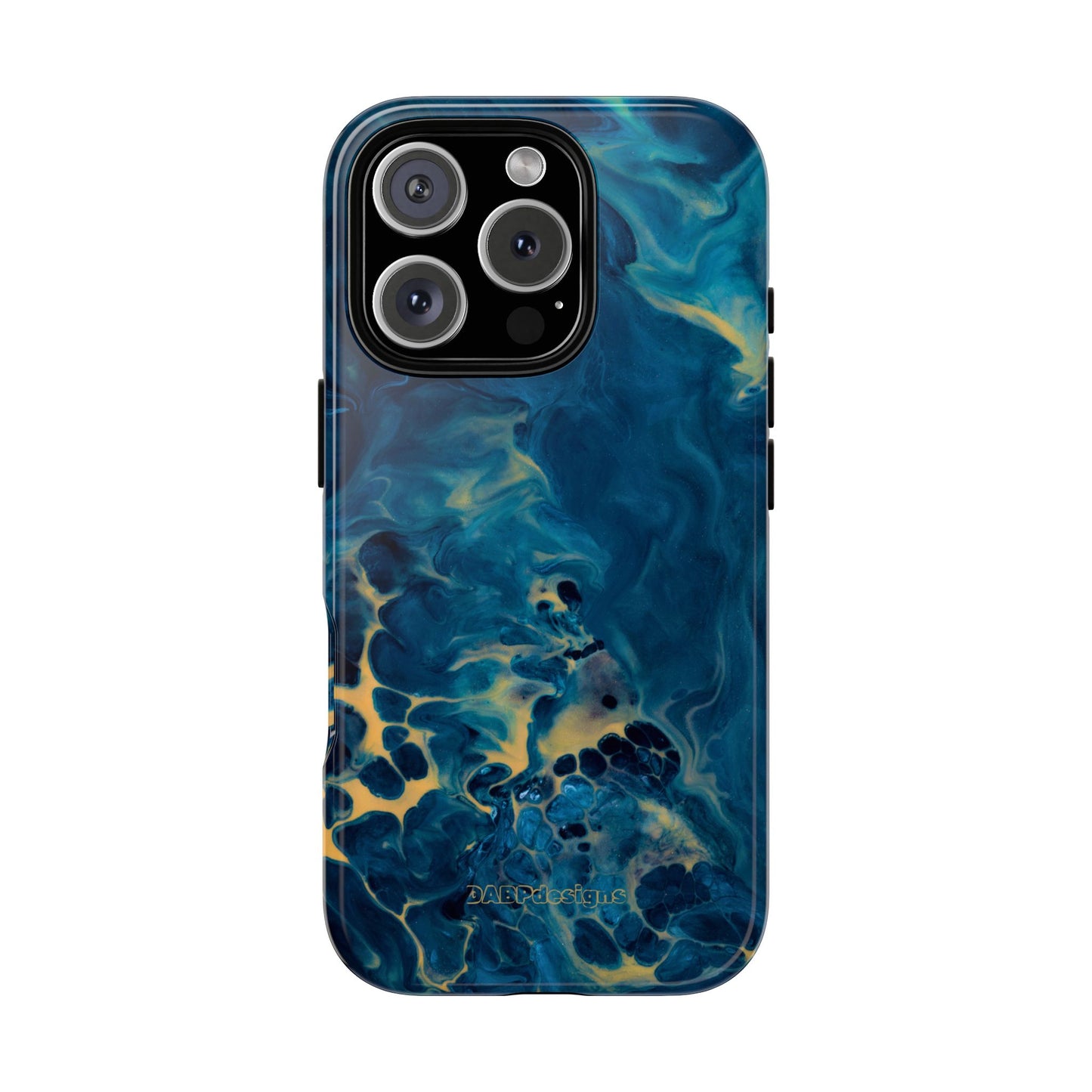 Tough Phone Case for iPhone, Samsung and Google Pixel - DABPdesigns Acrylic Abstract Design (v3)