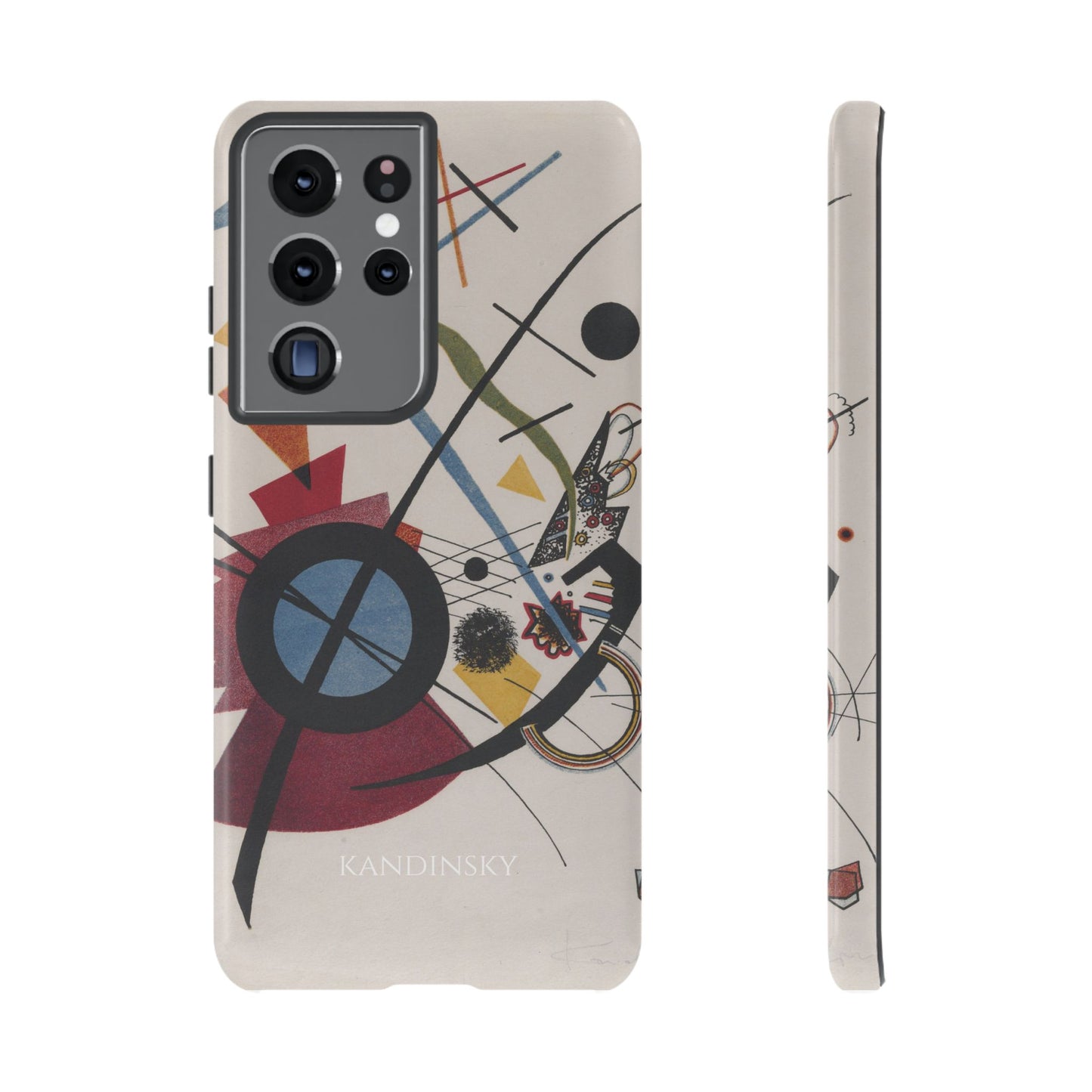 Tough Phone Case for iPhone, Samsung and Google Pixel - Kandinsky, Violett (1923)