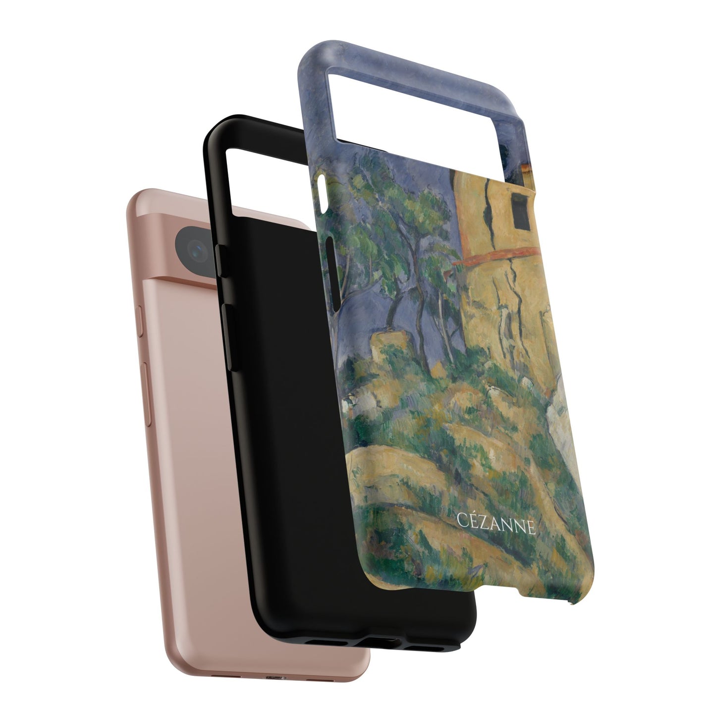 Tough Phone Case for iPhone, Samsung and Google Pixel - Cézanne, House with the Cracked Walls (1892-94)