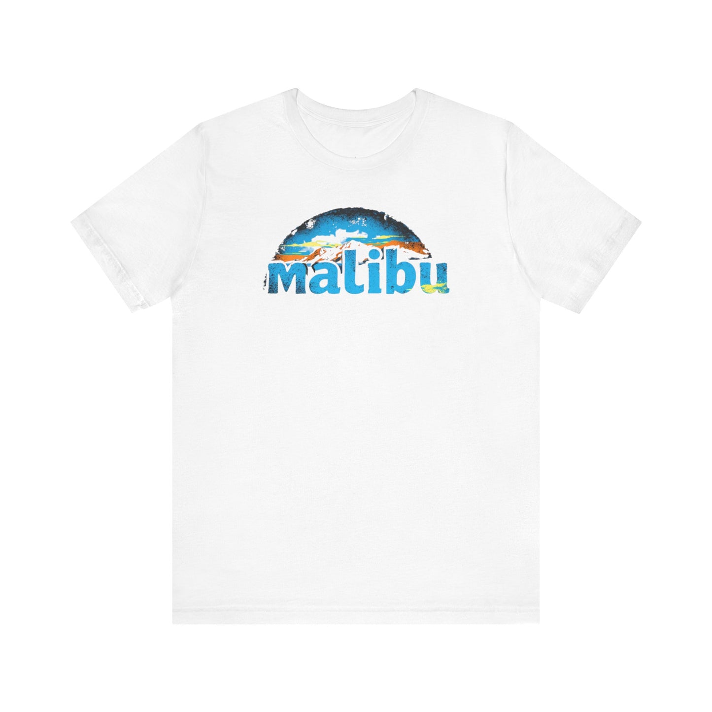 Bella+Canvas · 3001 Unisex Jersey Short Sleeve Tee - Malibu Coastal Vibes (v3)