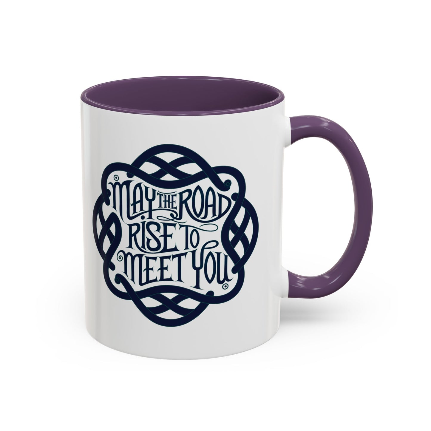 May the Road Rise to Meet You - Celtic Knot Design Mug (11oz, 15oz)