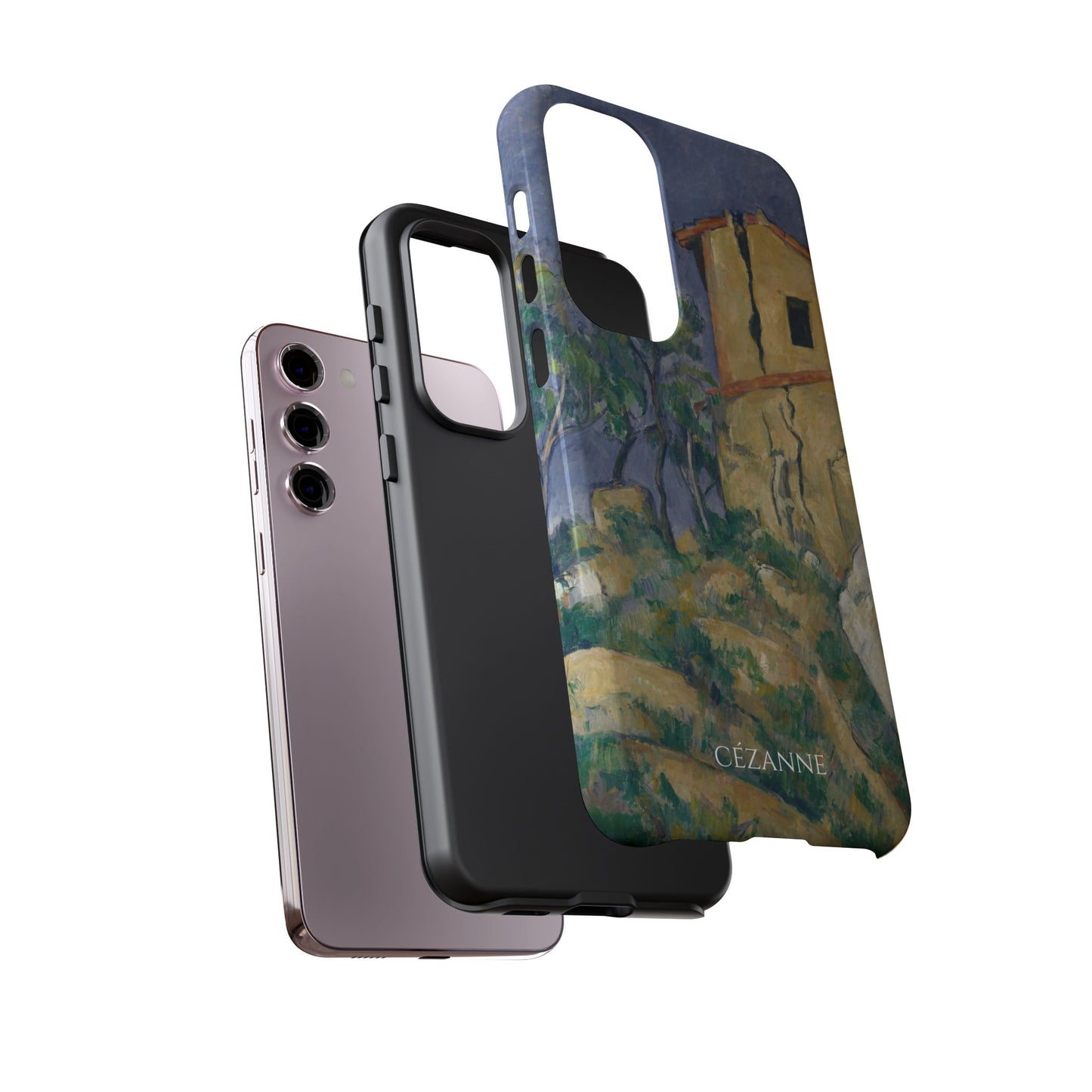 Tough Phone Case for iPhone, Samsung and Google Pixel - Cézanne, House with the Cracked Walls (1892-94)