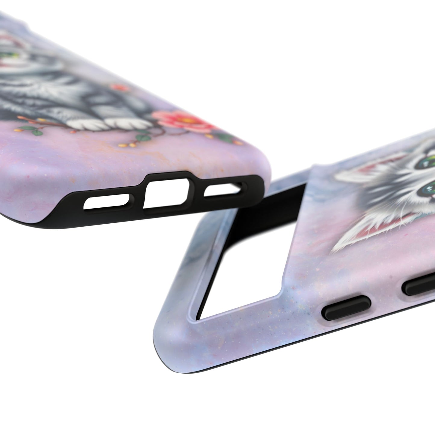 Tough Phone Case for iPhone, Samsung and Google Pixel - Dem Putty Tat Series (v1)